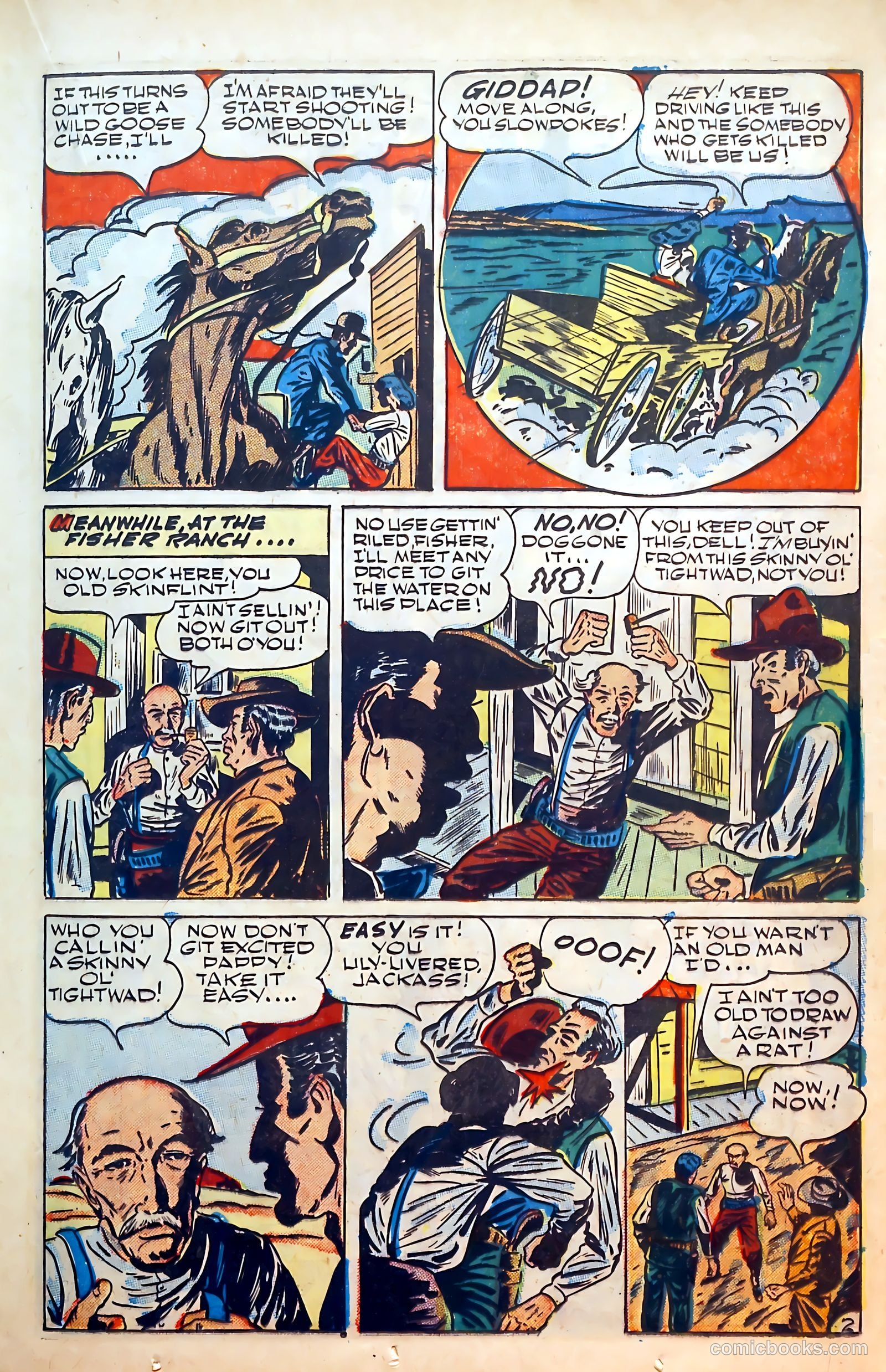 Outlaws #4 (1948) — page 23 of 52