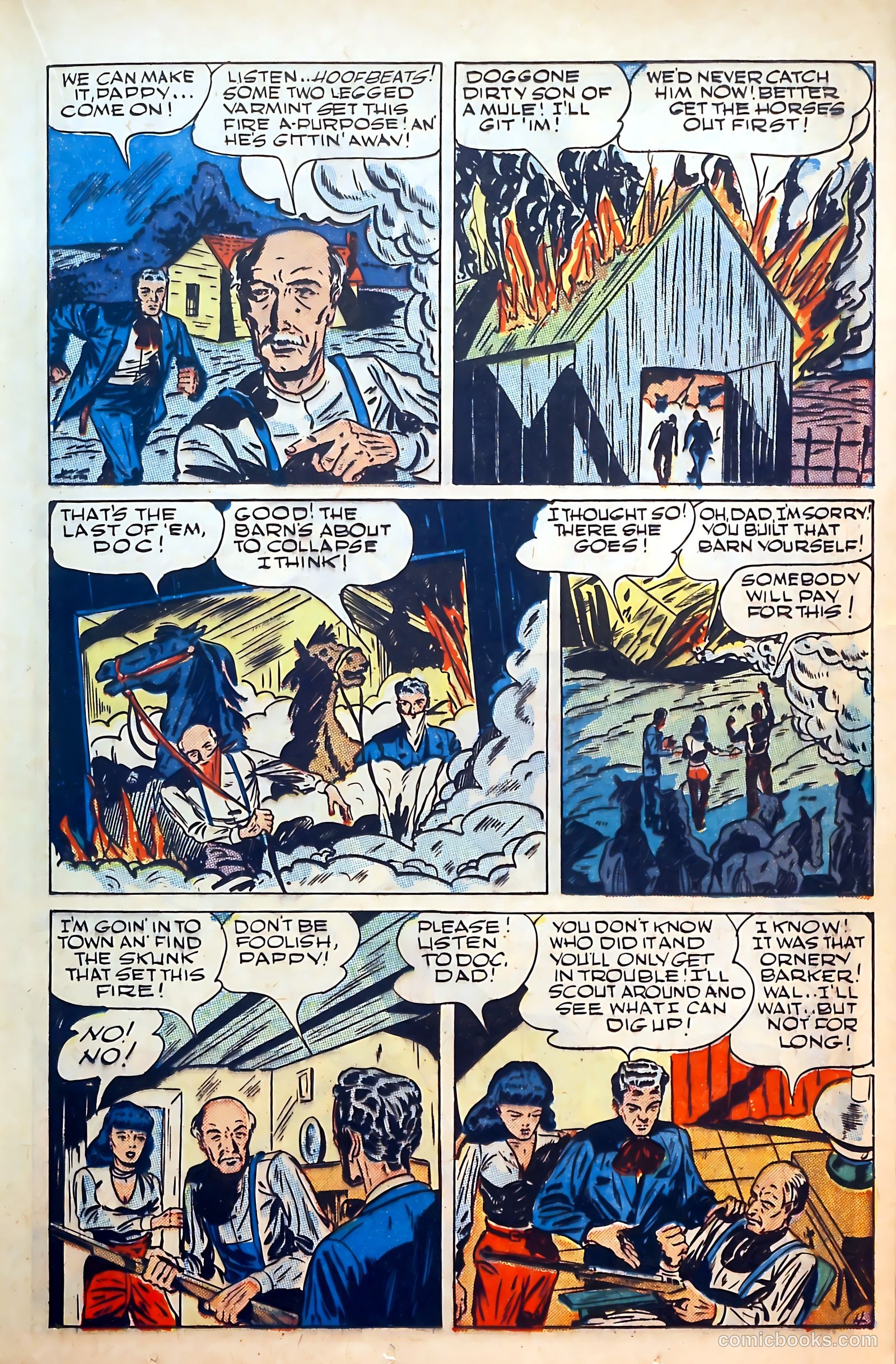 Outlaws #4 (1948) — page 25 of 52