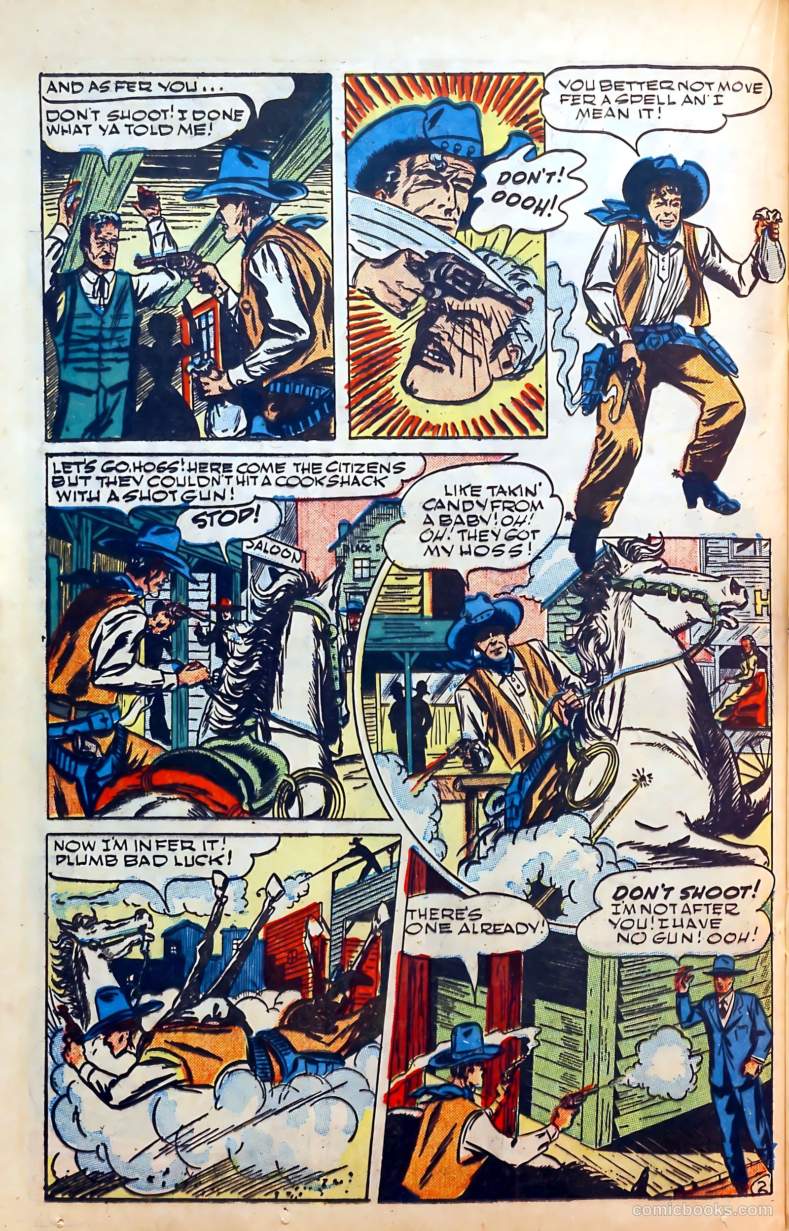 Outlaws #4 (1948) — page 30 of 52