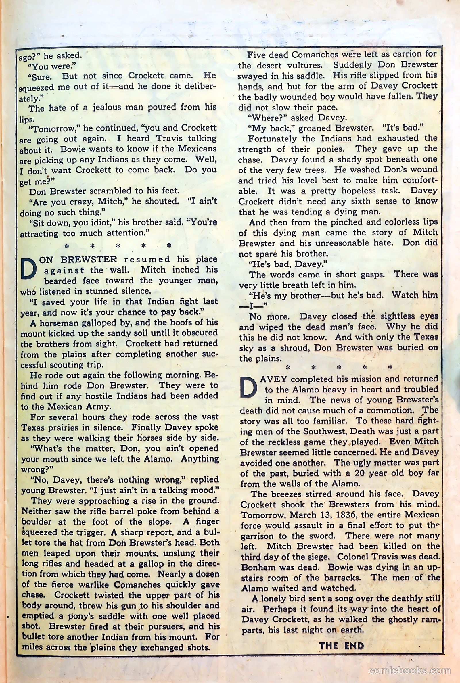 Outlaws #4 (1948) — page 35 of 52