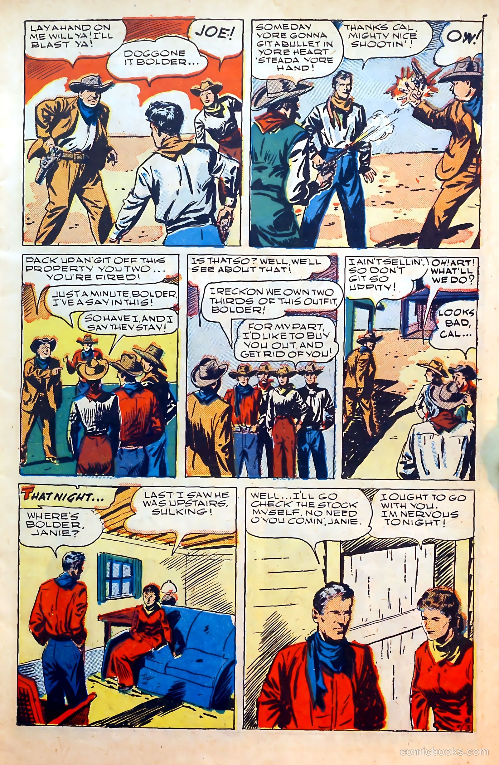 Outlaws #4 (1948) — page 5 of 52