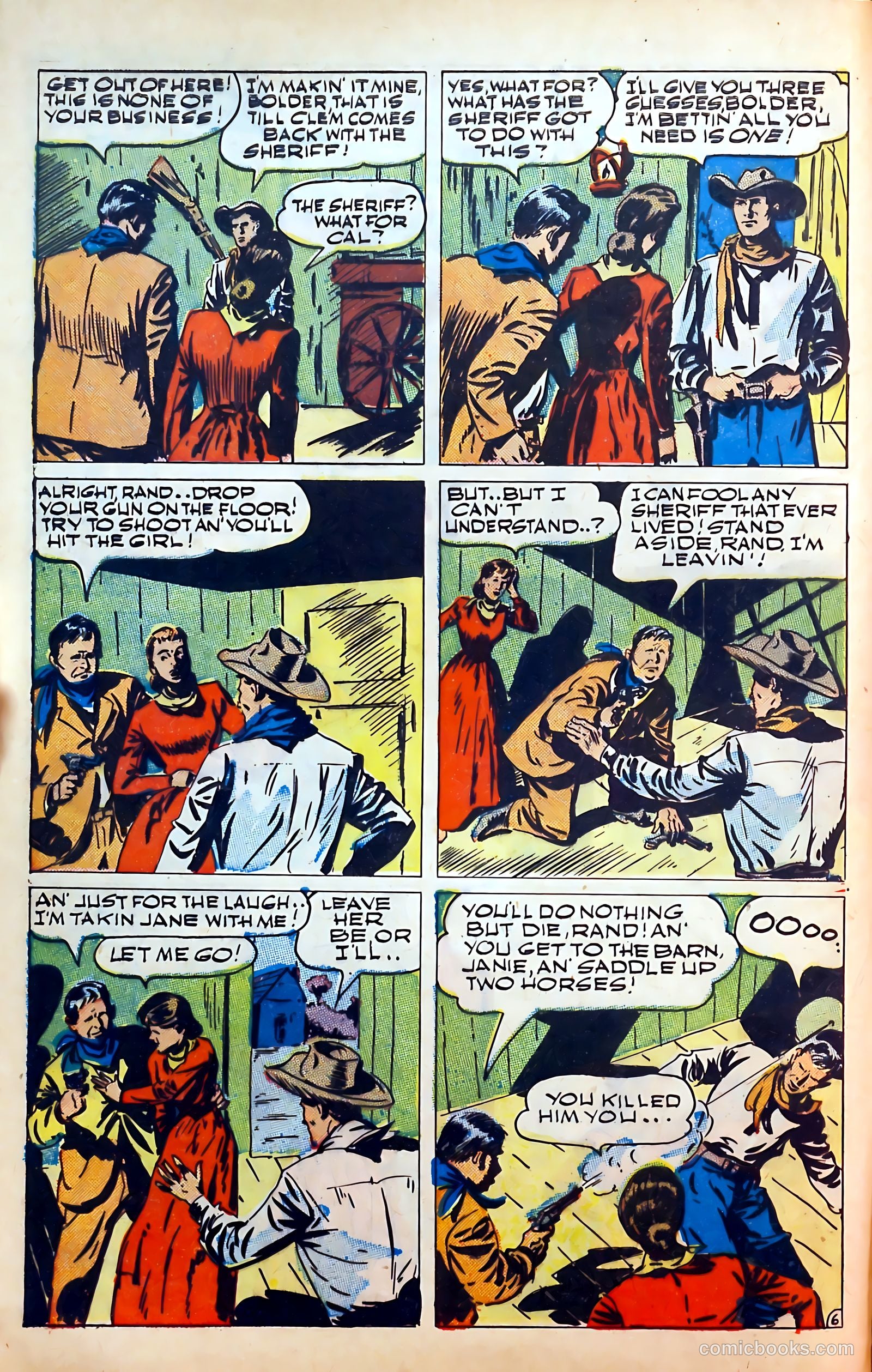 Outlaws #4 (1948) — page 8 of 52