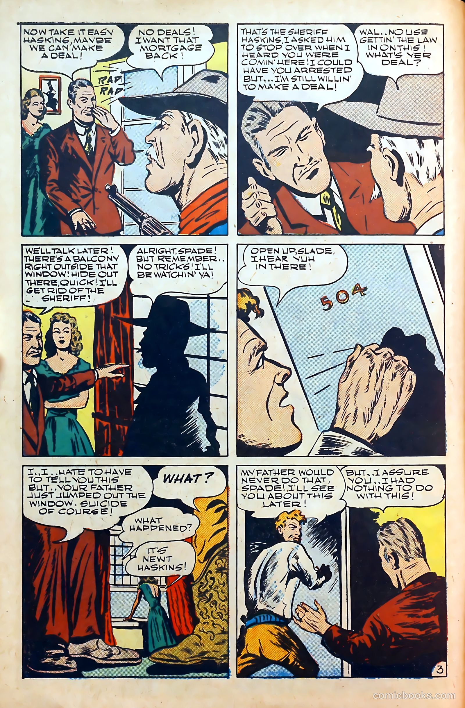 Outlaws #4 (1948) — page 12 of 52