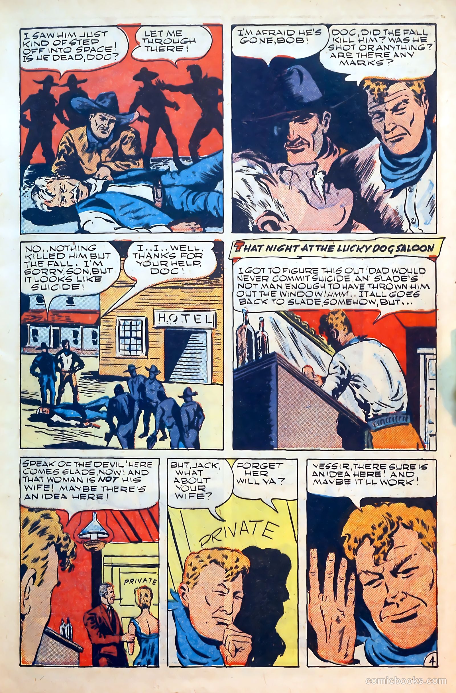 Outlaws #4 (1948) — page 13 of 52