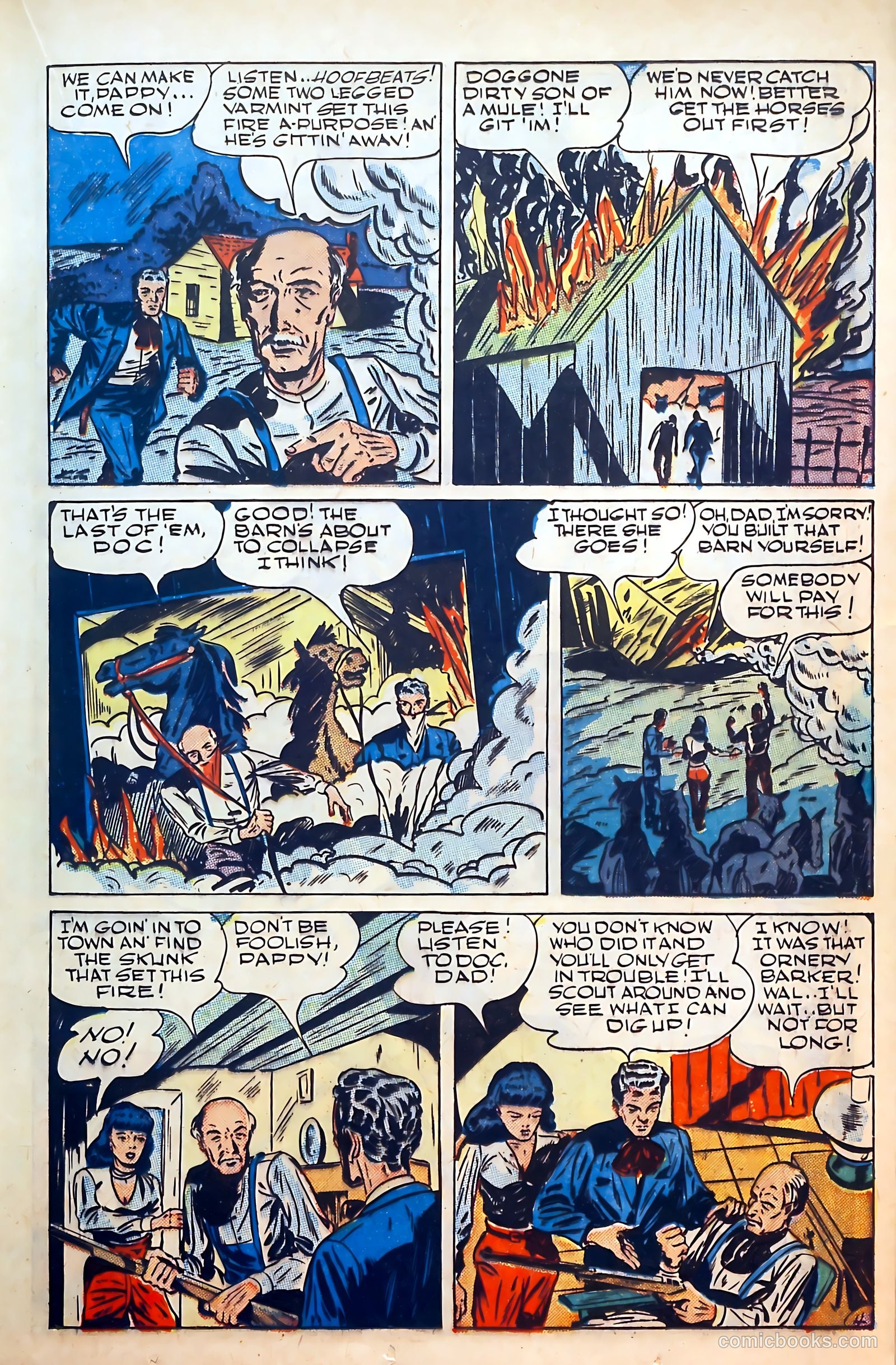 Outlaws #4 (1948) — page 25 of 52