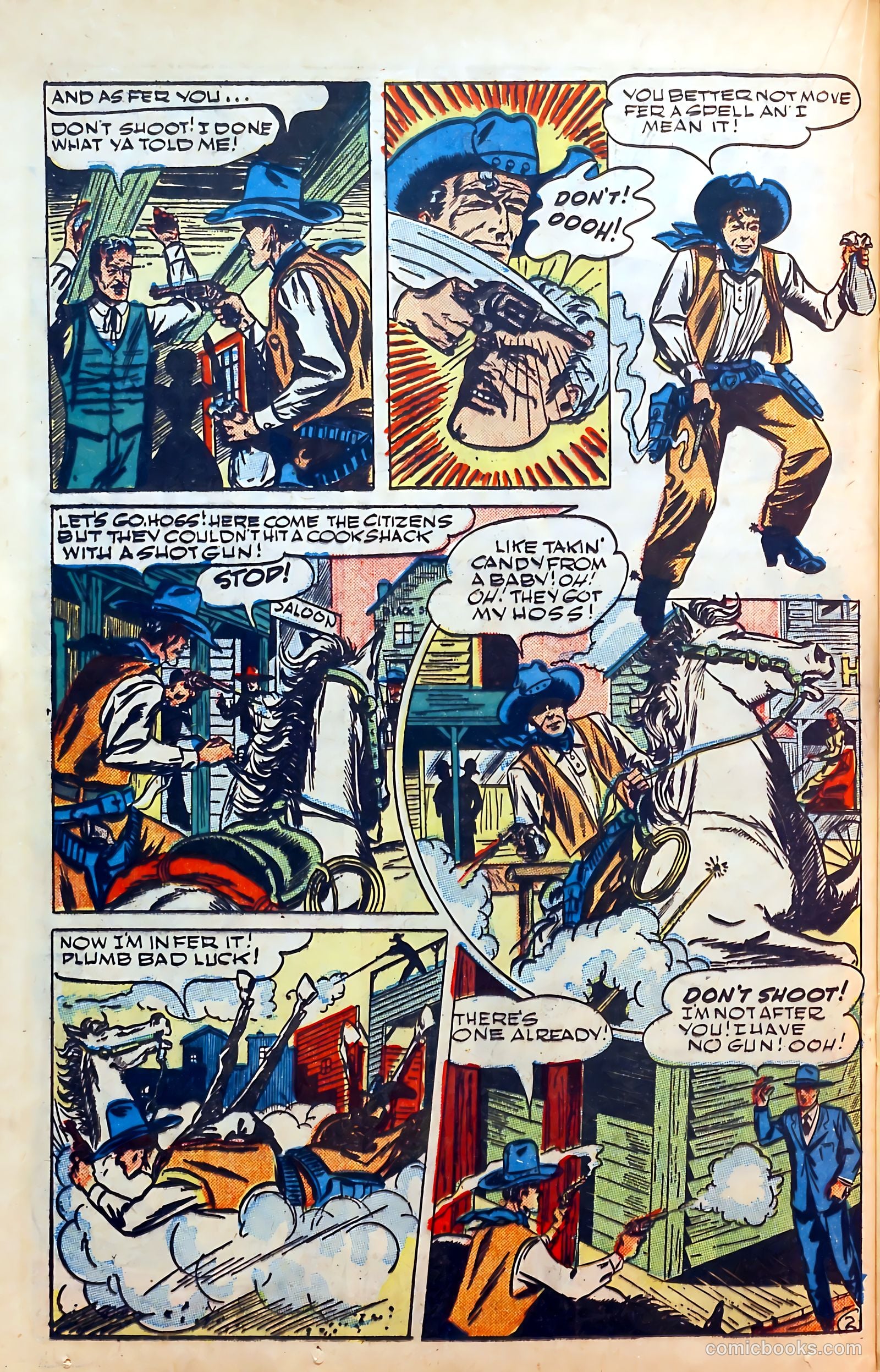 Outlaws #4 (1948) — page 30 of 52