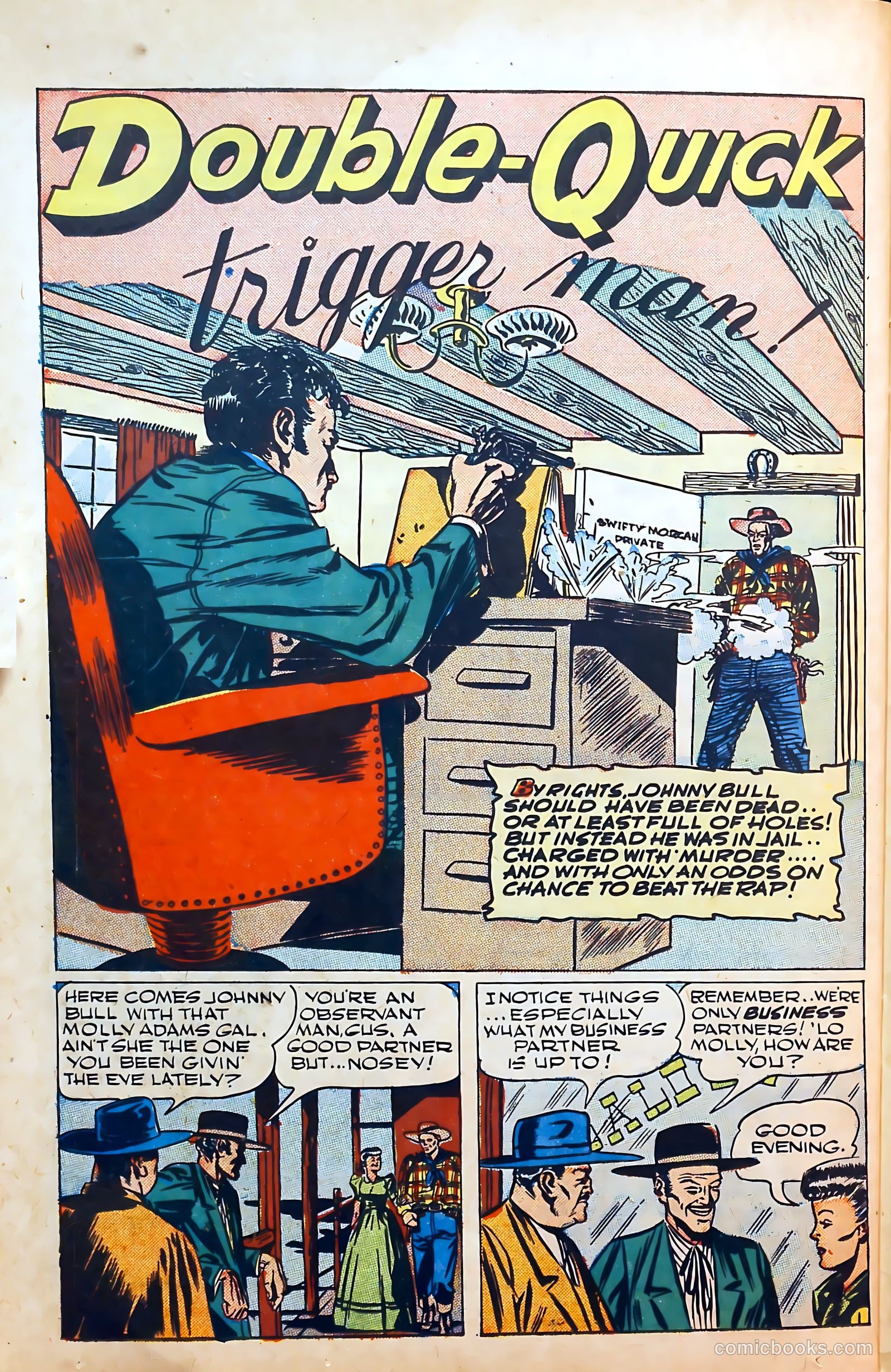 Outlaws #4 (1948) — page 36 of 52