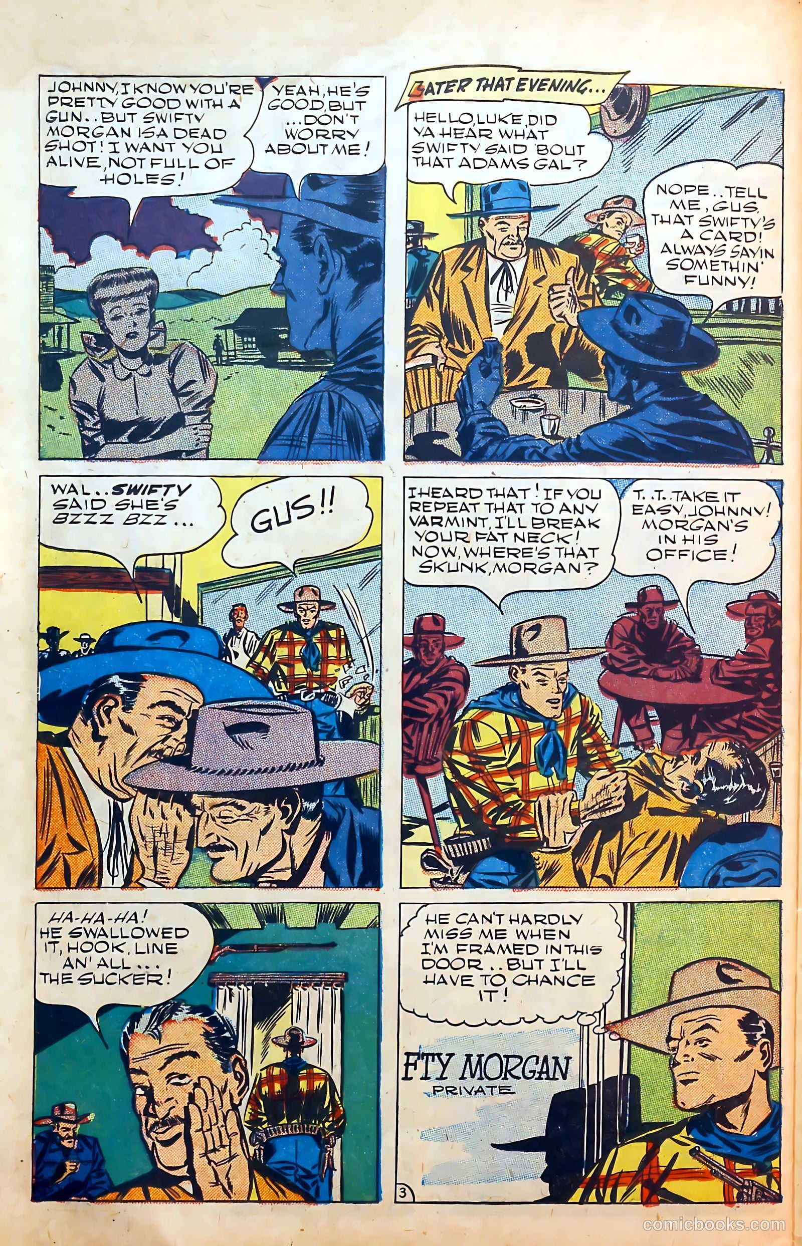 Outlaws #4 (1948) — page 38 of 52