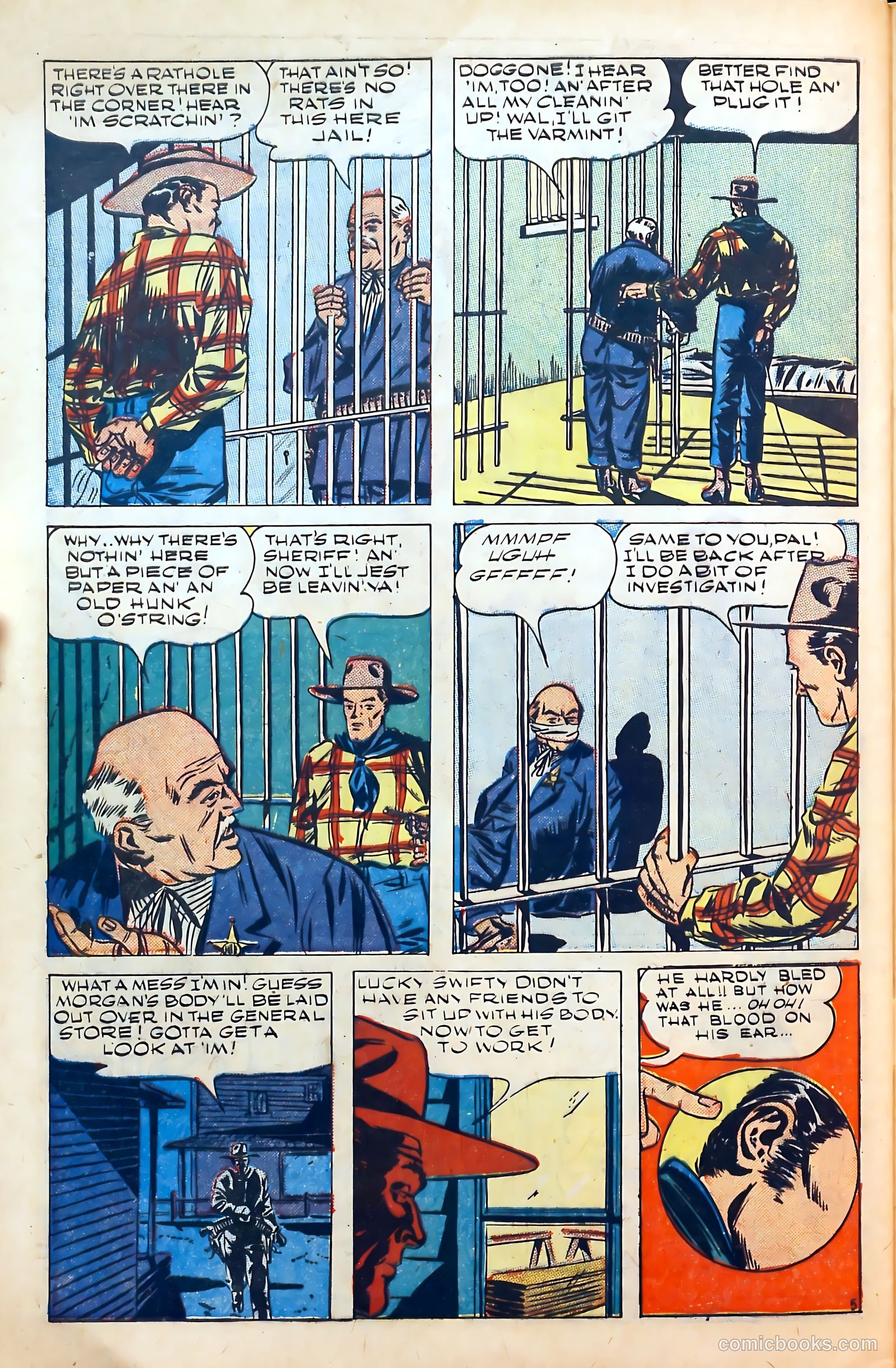 Outlaws #4 (1948) — page 40 of 52