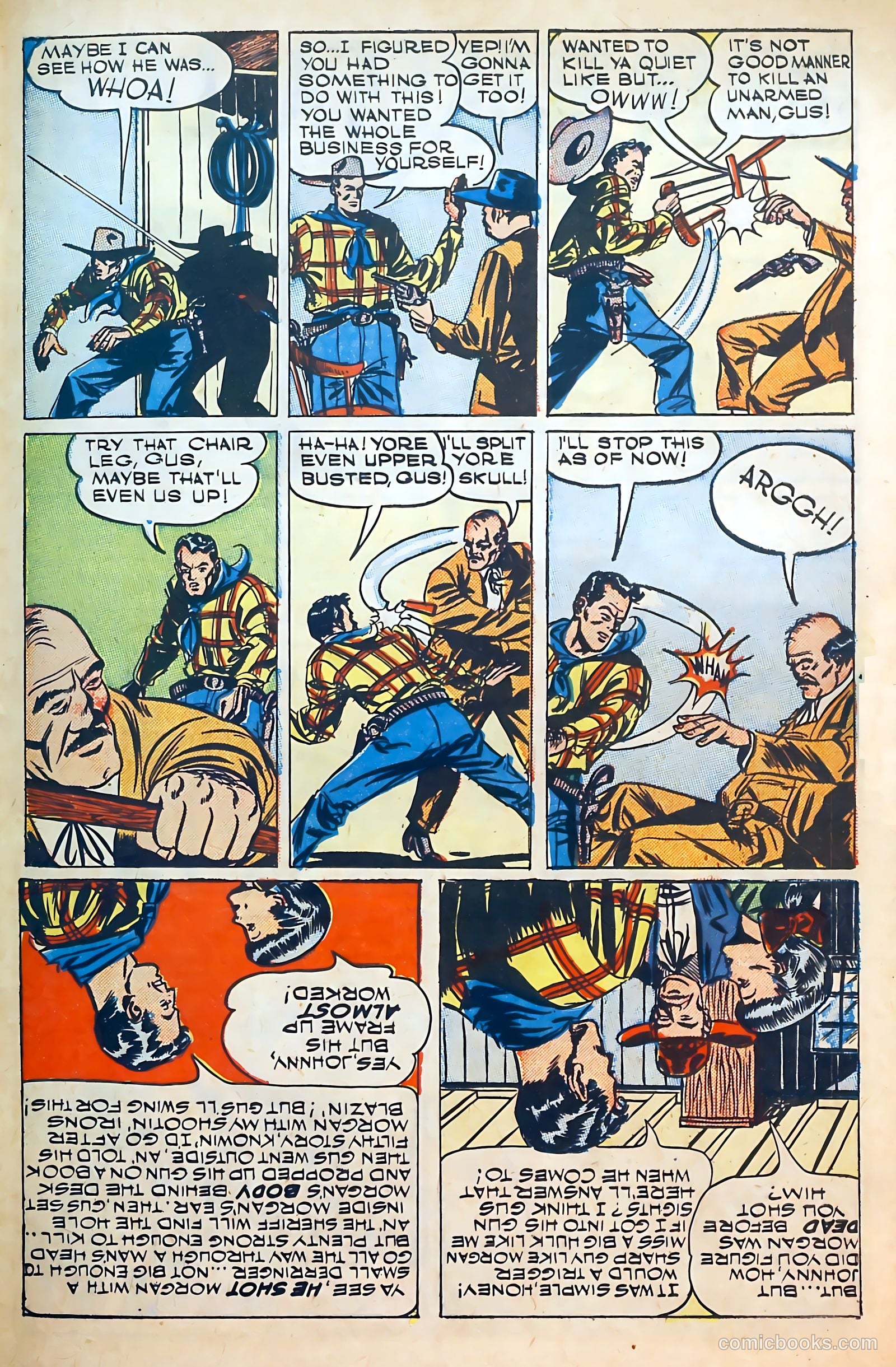 Outlaws #4 (1948) — page 41 of 52