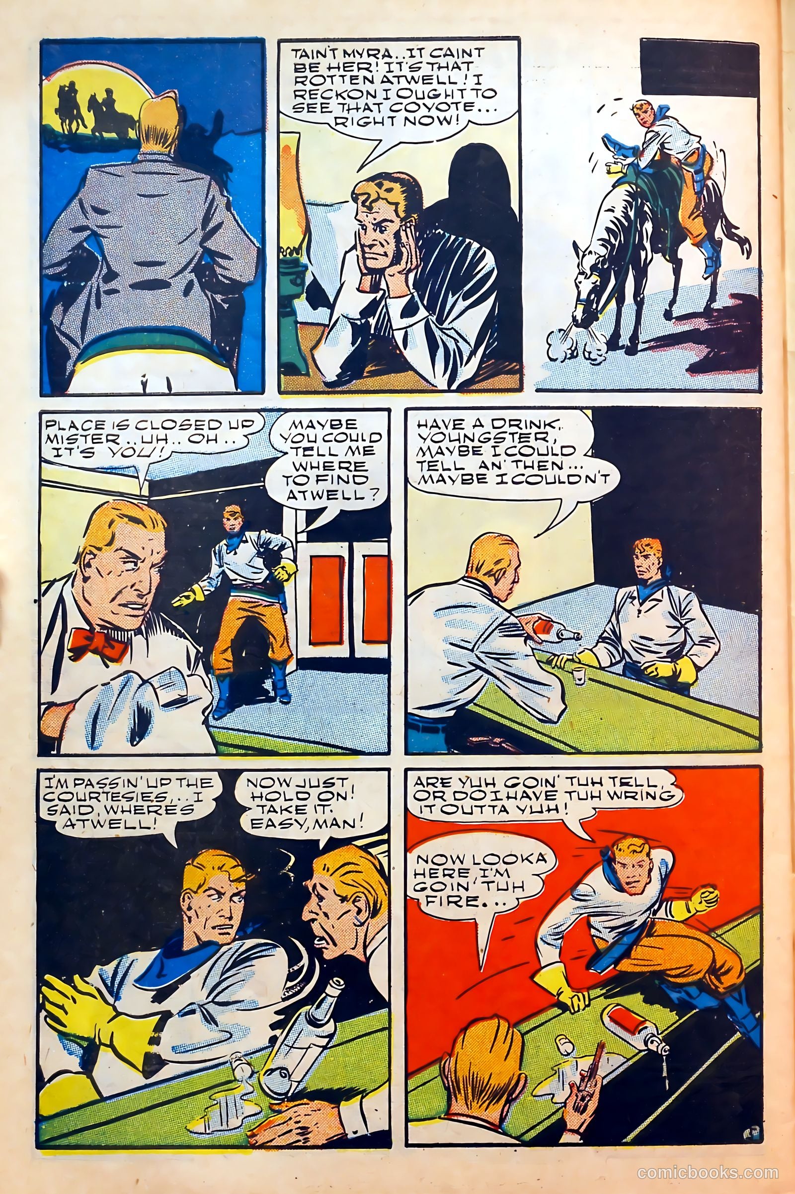Outlaws #4 (1948) — page 46 of 52