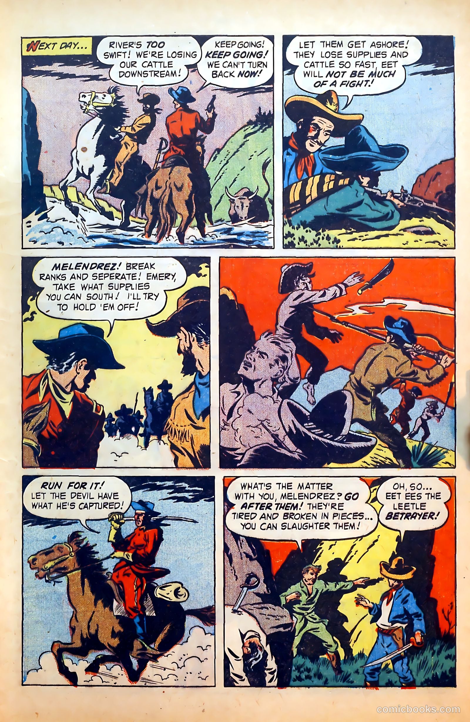 Outlaws #5 (1948) — page 9 of 52