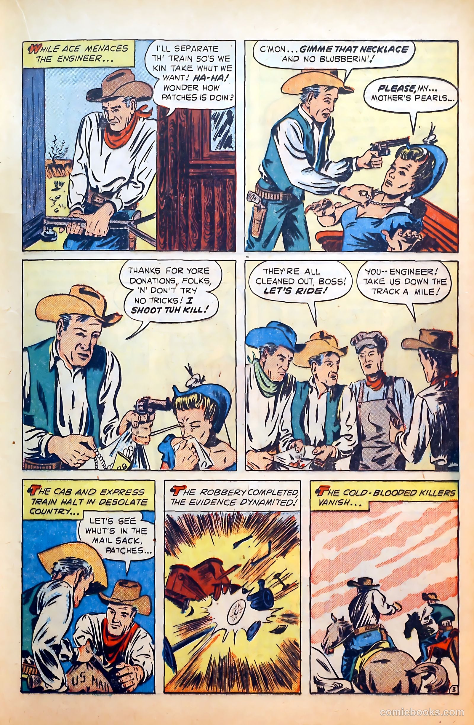 Outlaws #5 (1948) — page 21 of 52