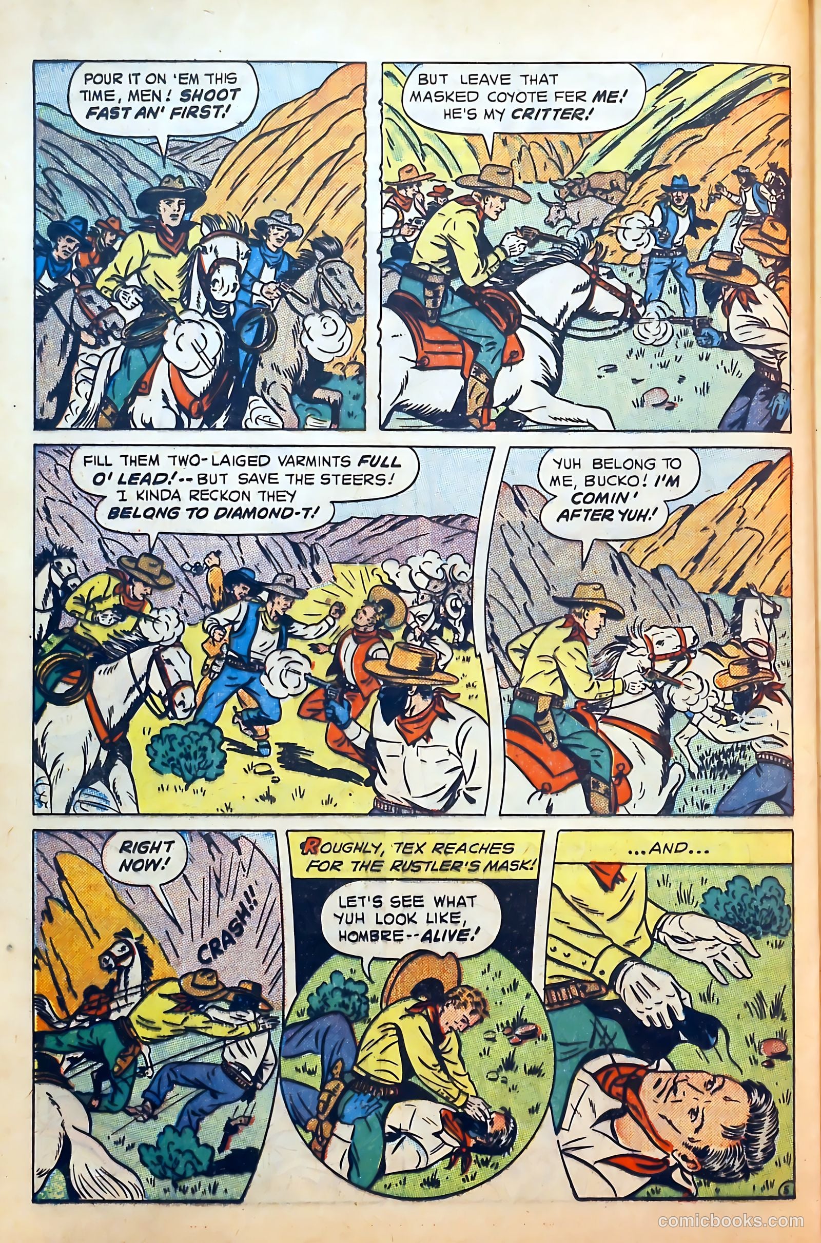 Outlaws #5 (1948) — page 32 of 52