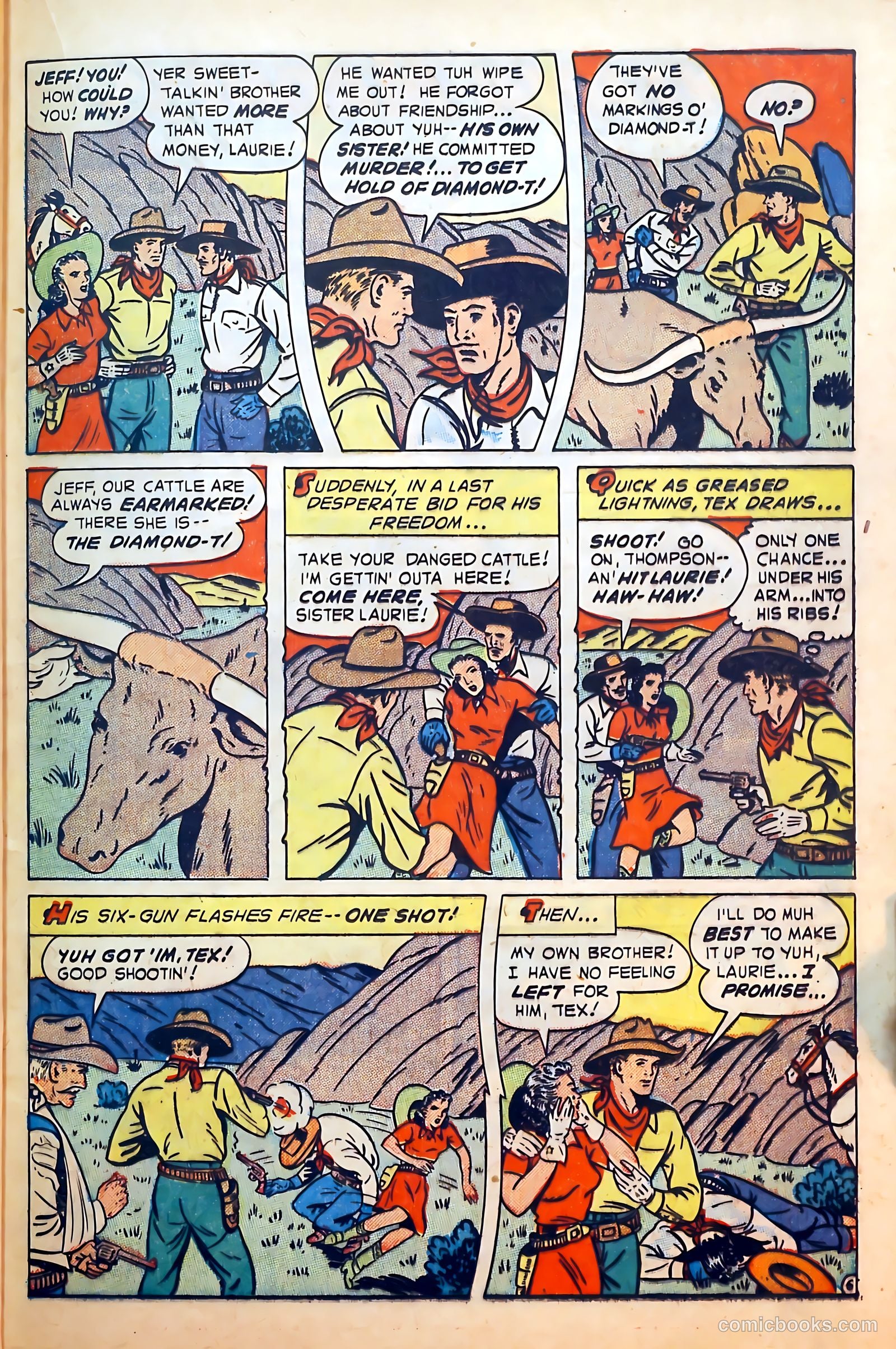 Outlaws #5 (1948) — page 33 of 52