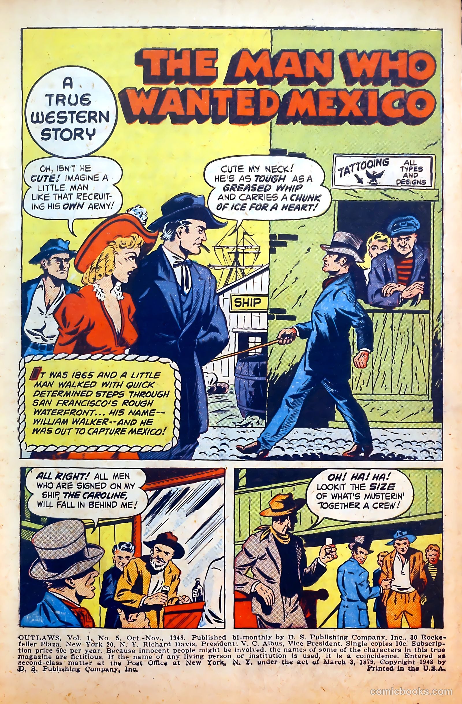 Outlaws #5 (1943) — page 3 of 53