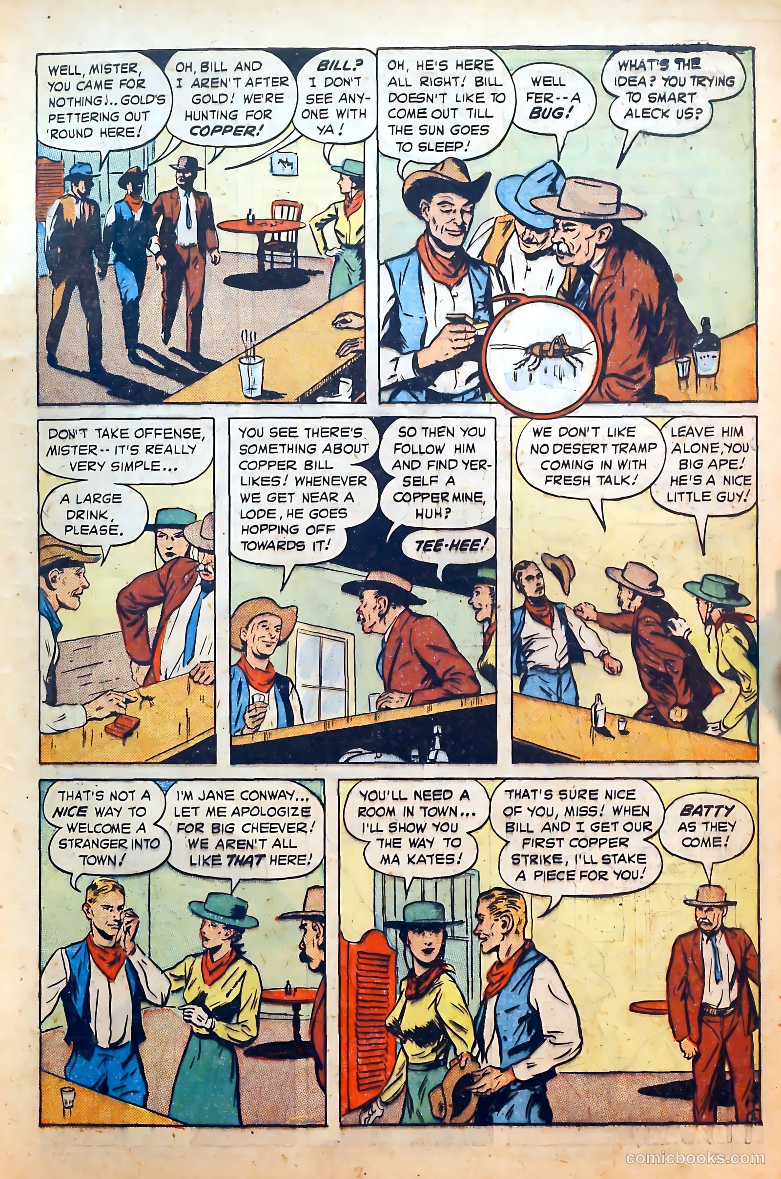 Outlaws #5 (1943) — page 13 of 53