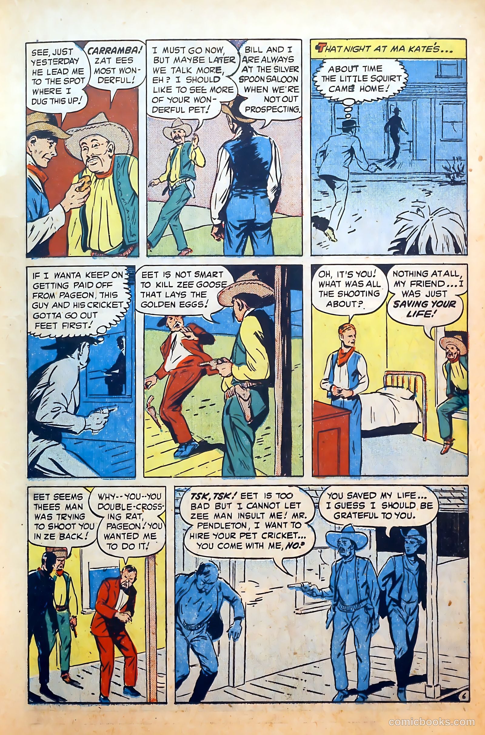 Outlaws #5 (1943) — page 17 of 53