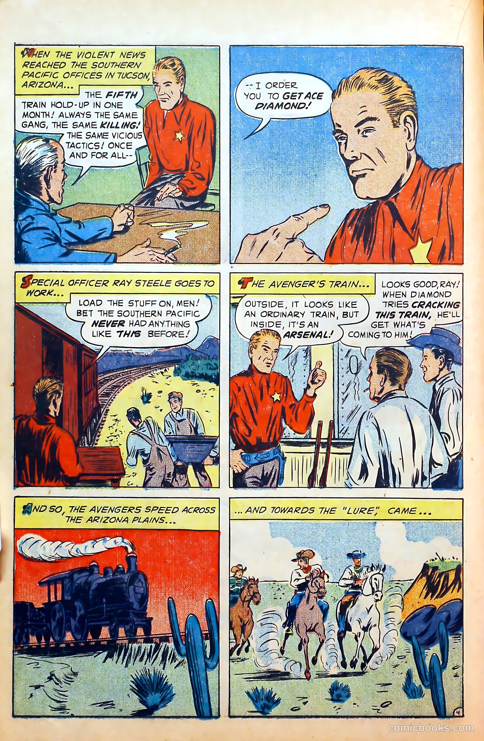 Outlaws #5 (1943) — page 22 of 53