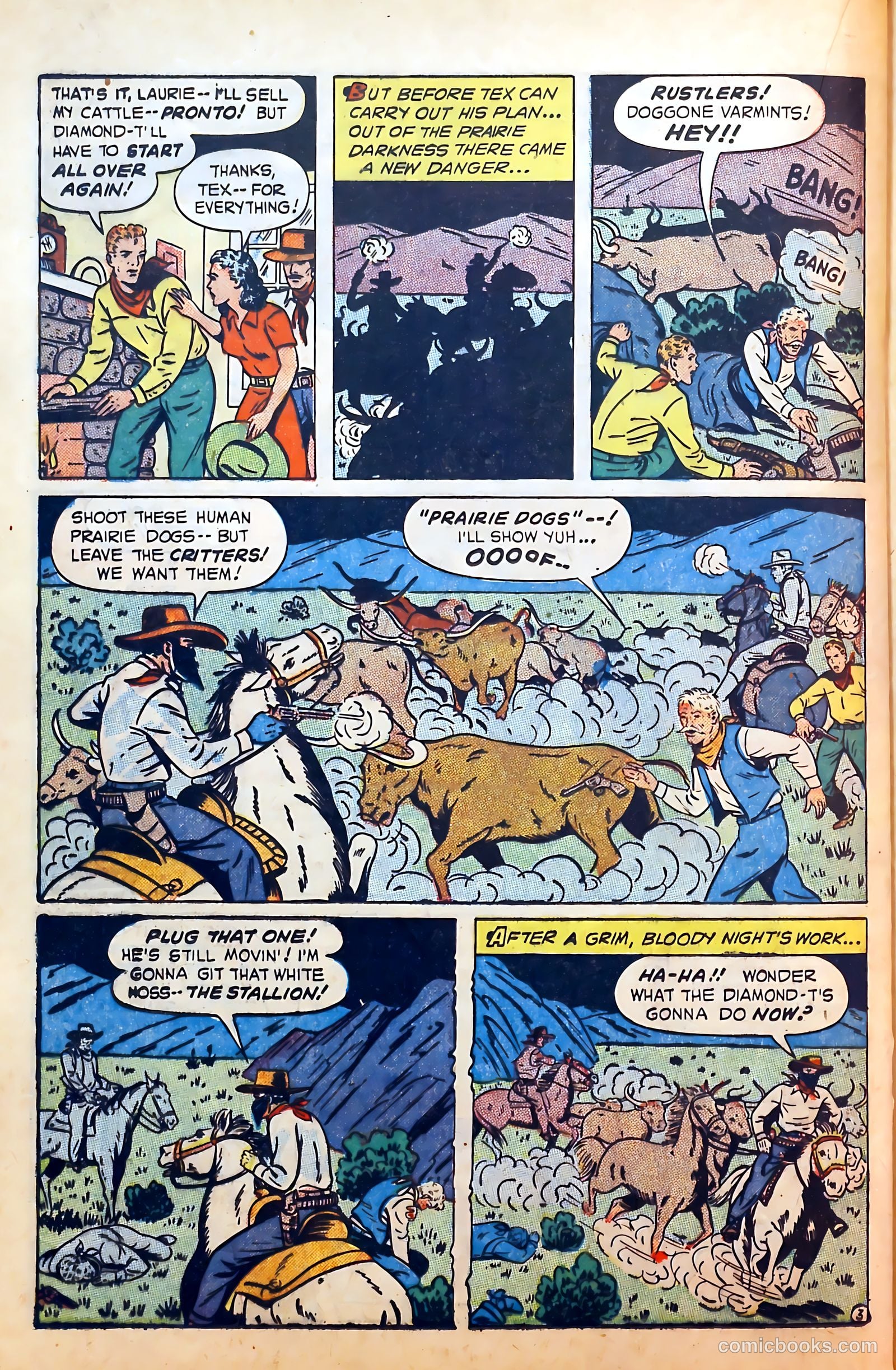 Outlaws #5 (1943) — page 30 of 53