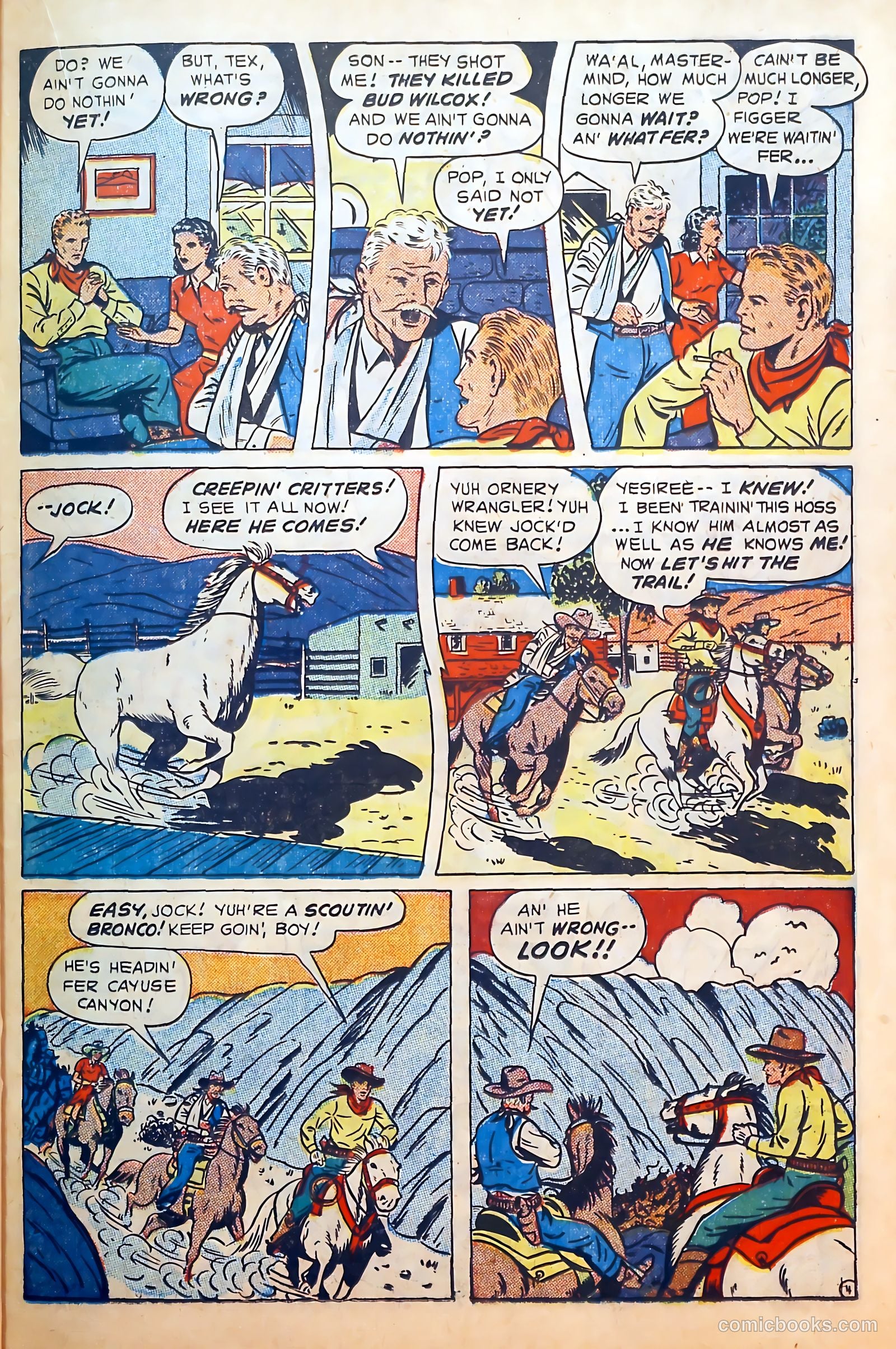 Outlaws #5 (1943) — page 31 of 53