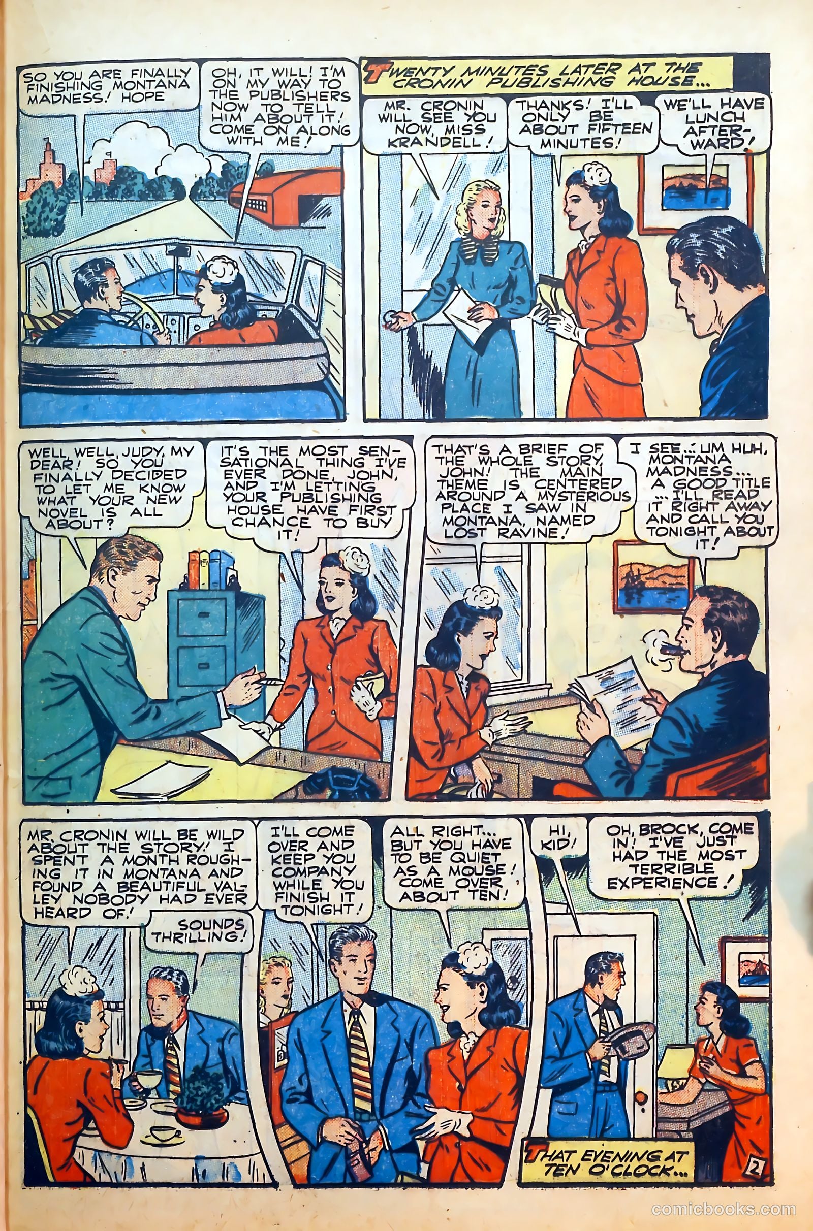 Outlaws #5 (1943) — page 35 of 53