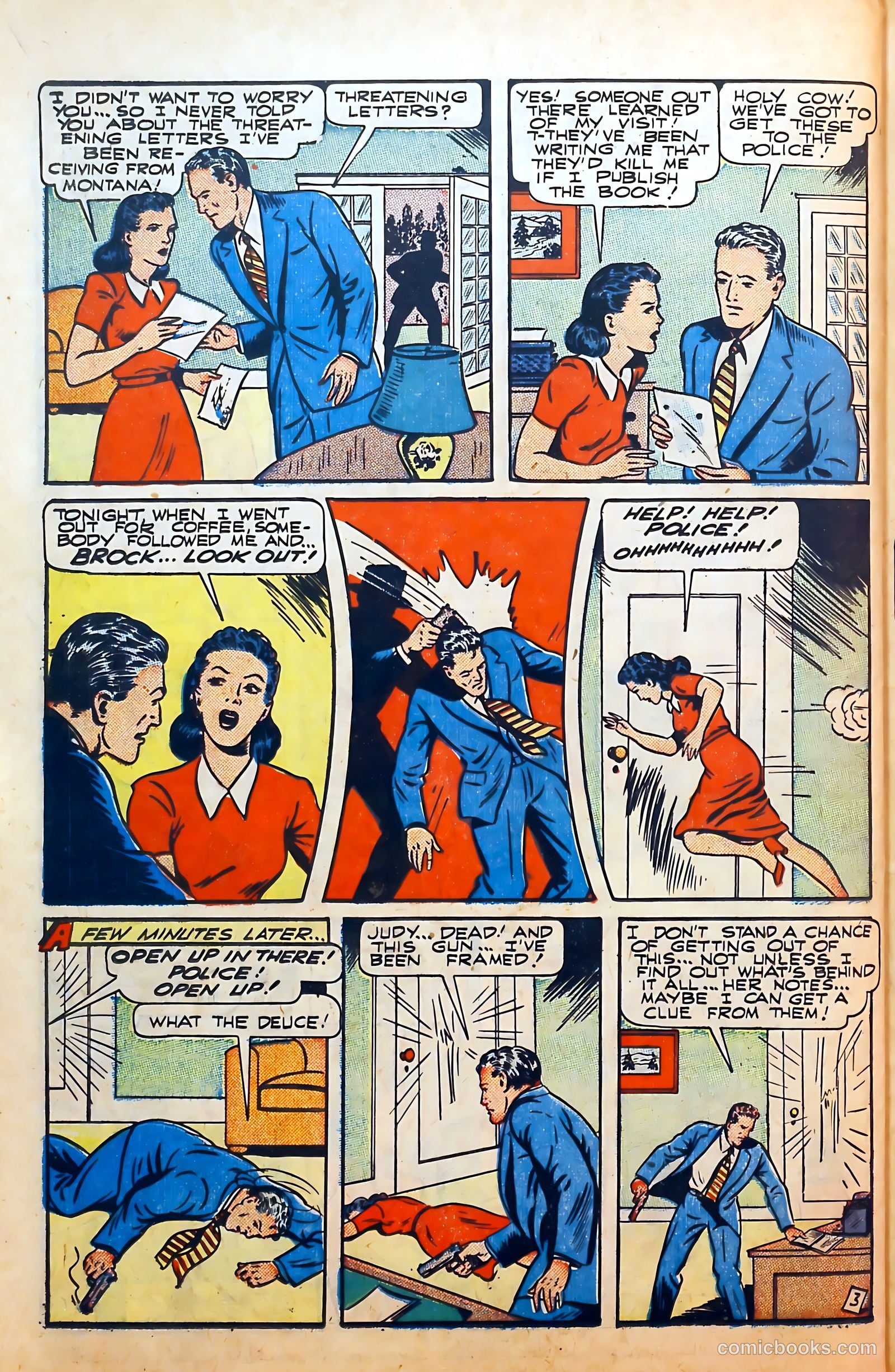 Outlaws #5 (1943) — page 36 of 53