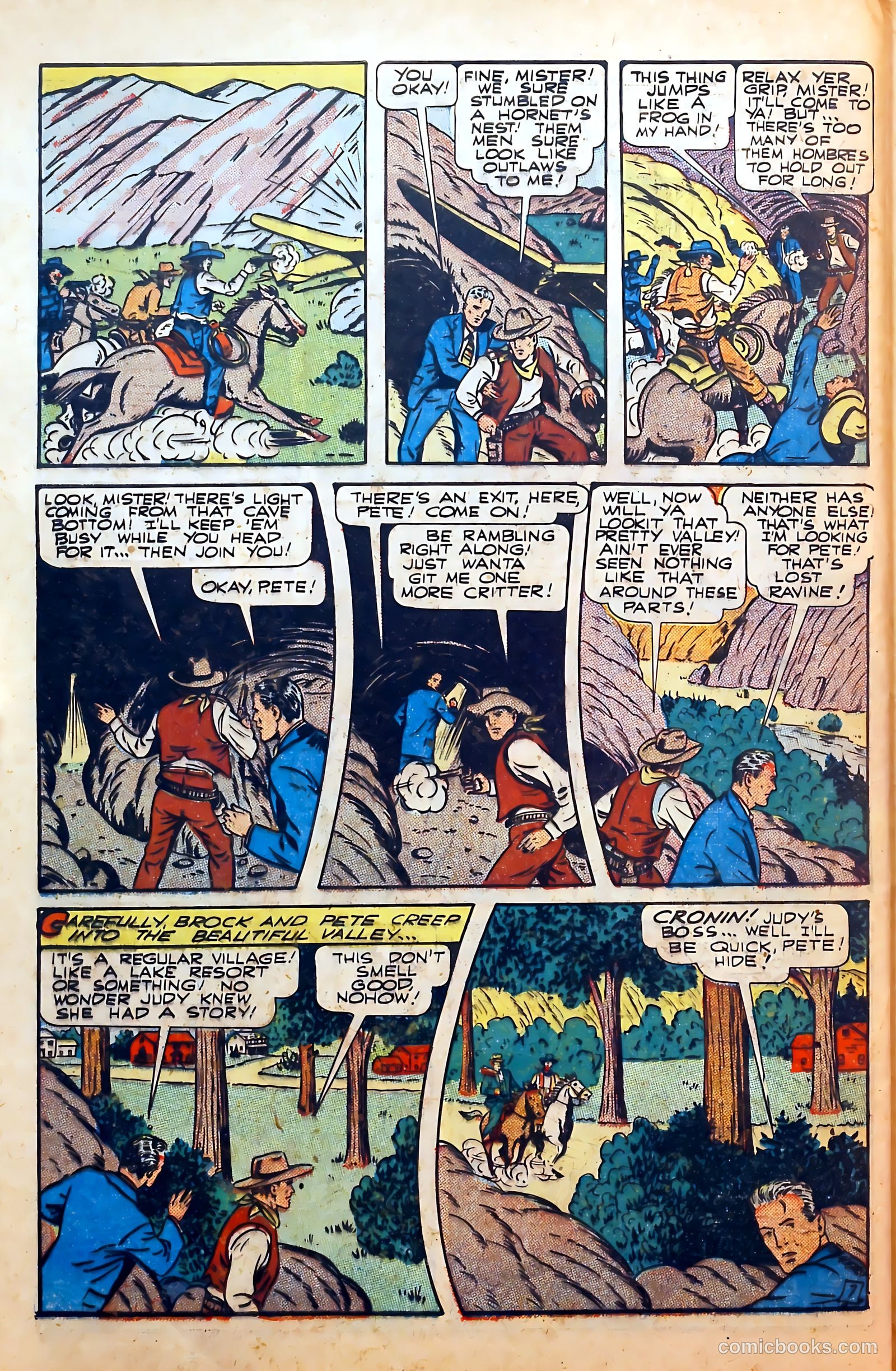 Outlaws #5 (1943) — page 40 of 53