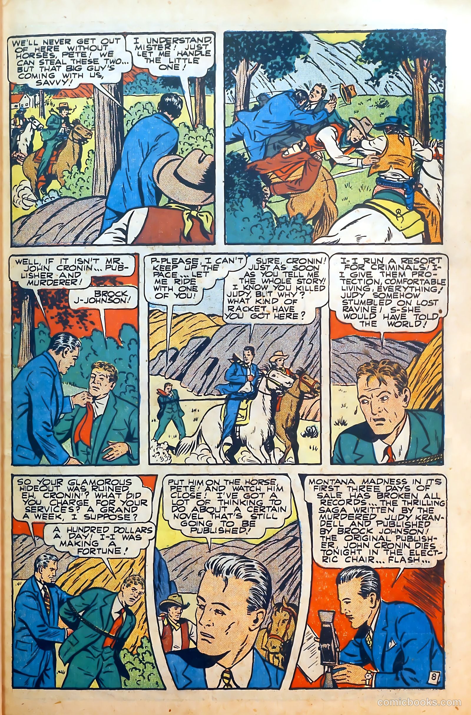 Outlaws #5 (1943) — page 41 of 53