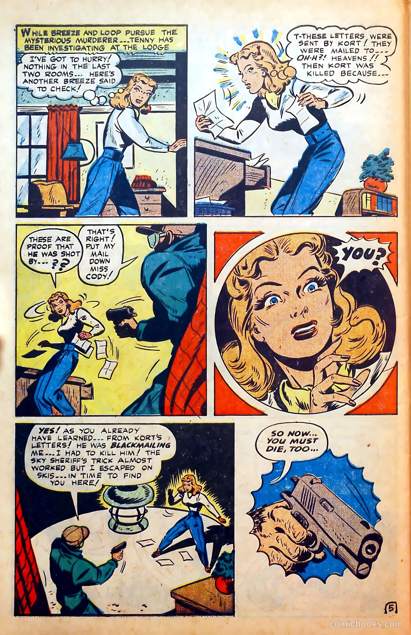 Outlaws #5 (1943) — page 46 of 53