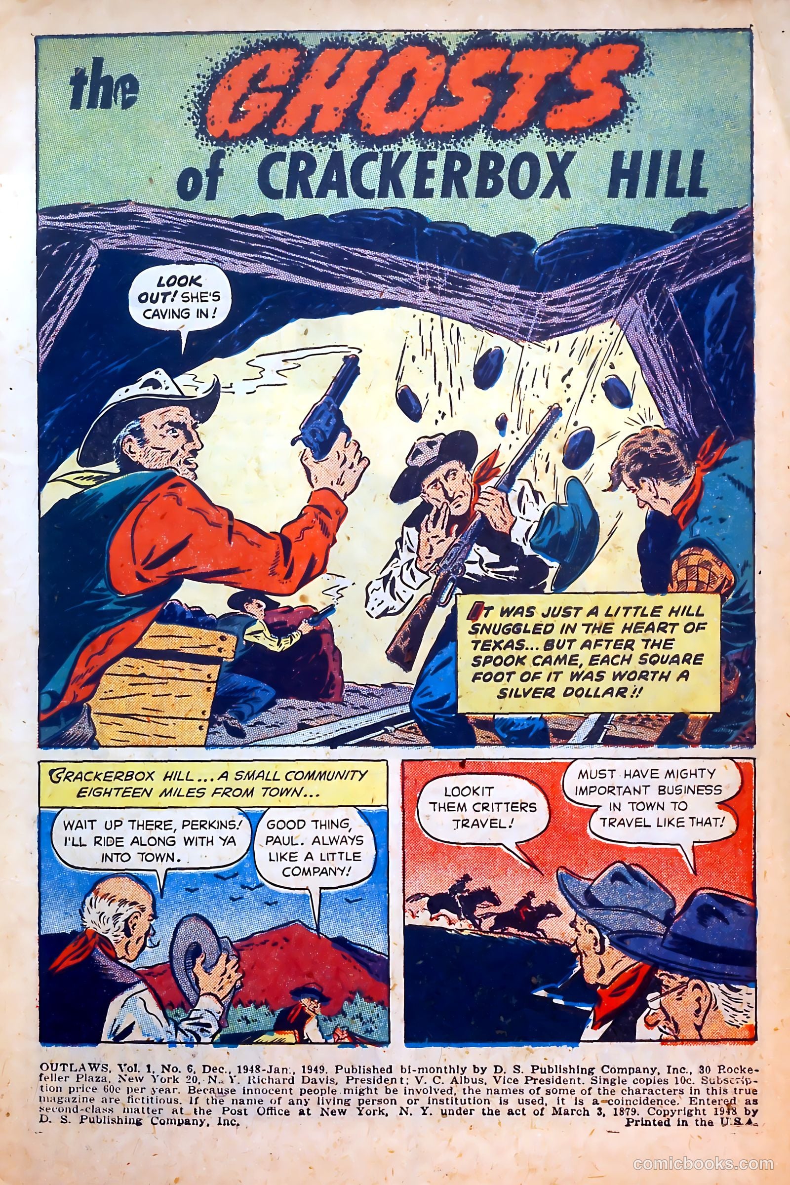 Outlaws #6 (1948) — page 3 of 53