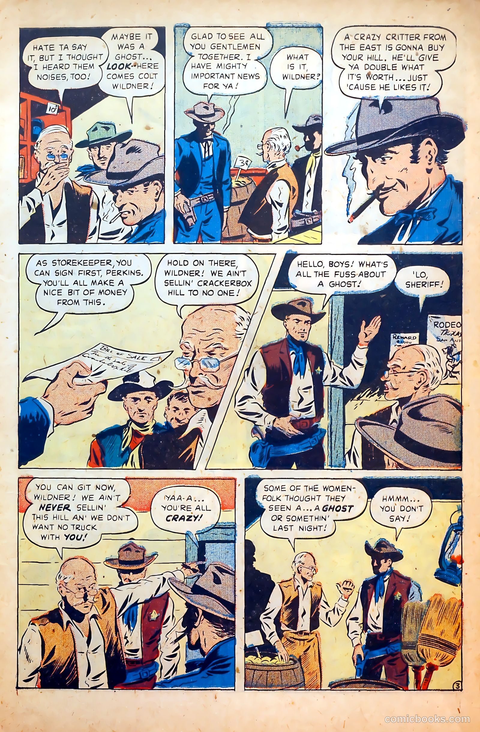Outlaws #6 (1948) — page 5 of 53