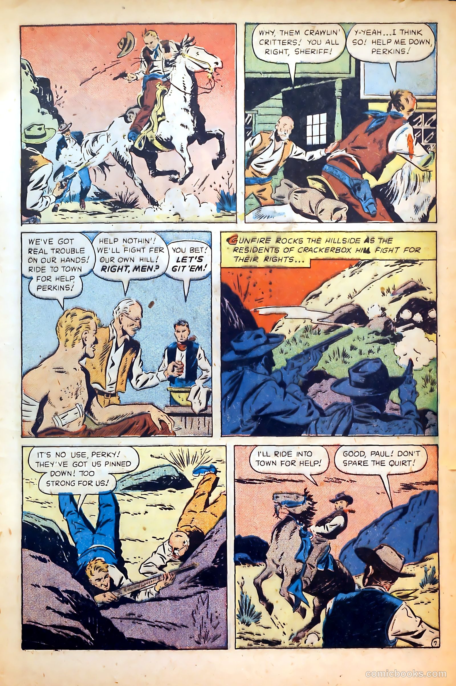 Outlaws #6 (1948) — page 9 of 53