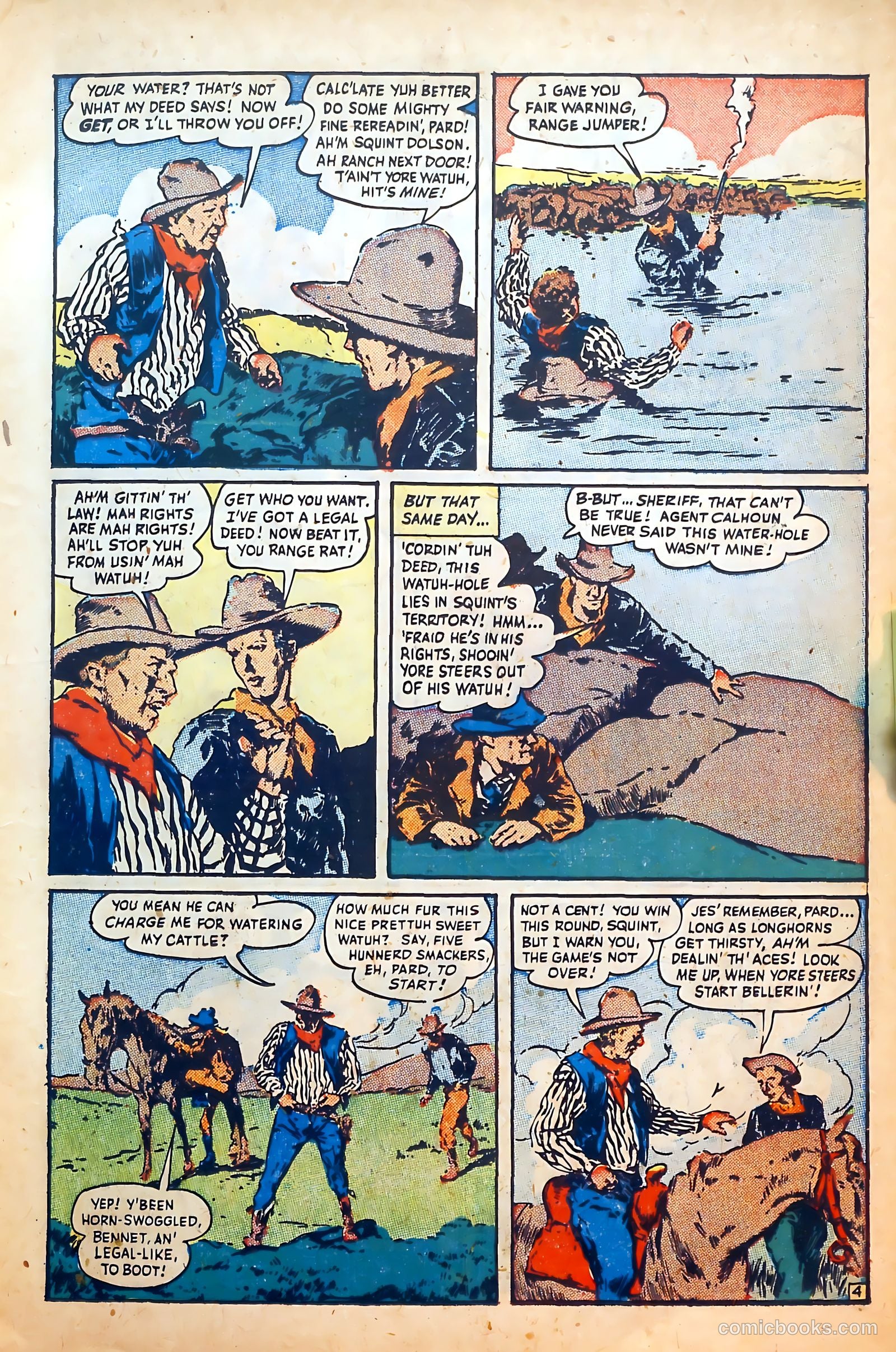 Outlaws #6 (1948) — page 15 of 53