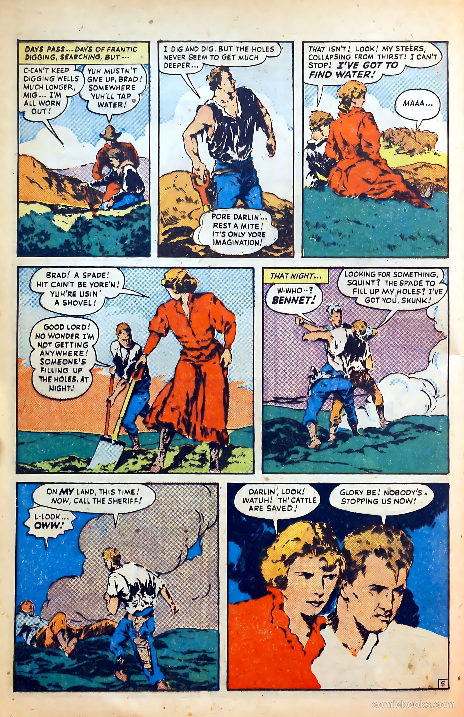 Outlaws #6 (1948) — page 16 of 53