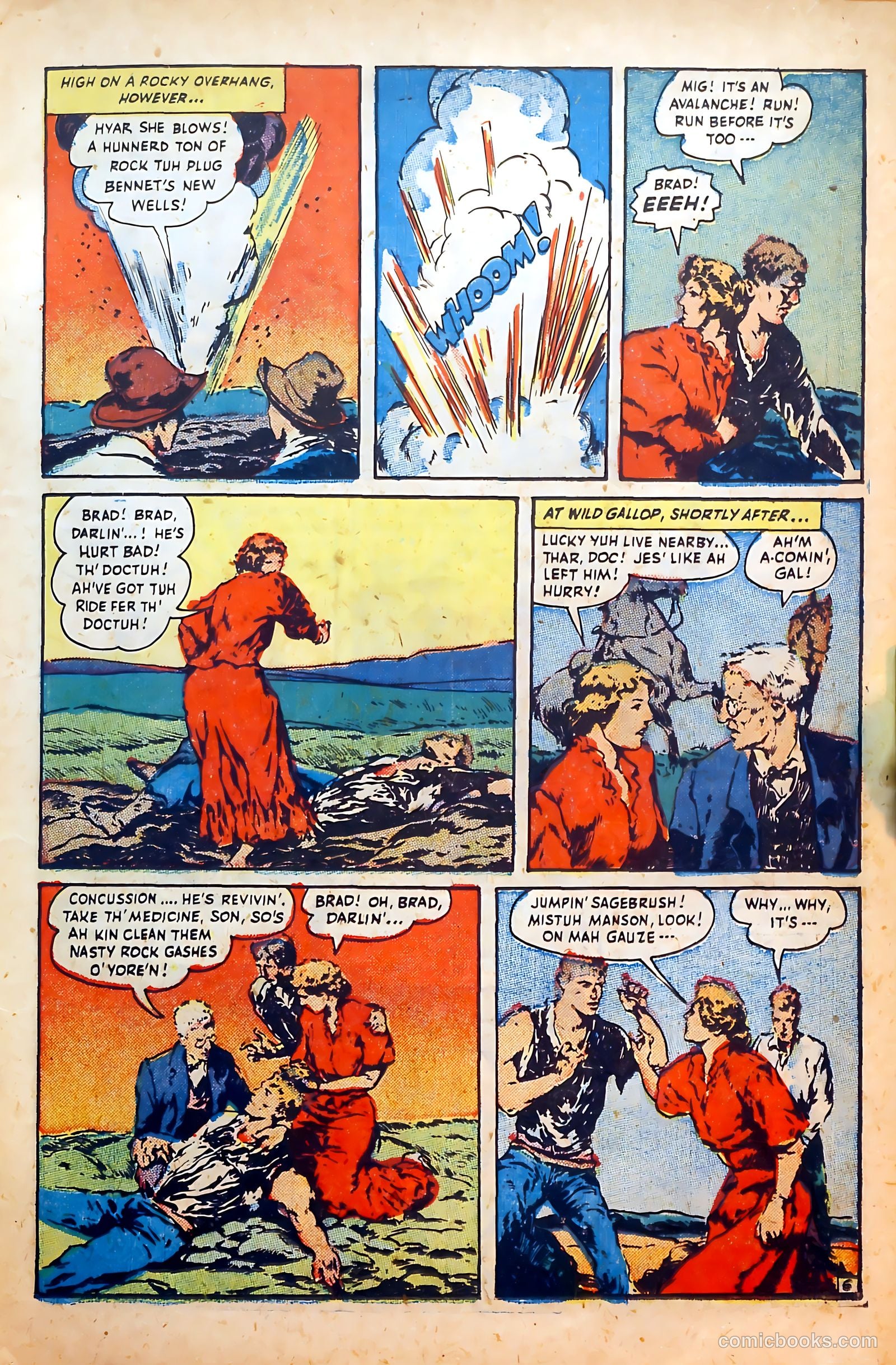 Outlaws #6 (1948) — page 17 of 53
