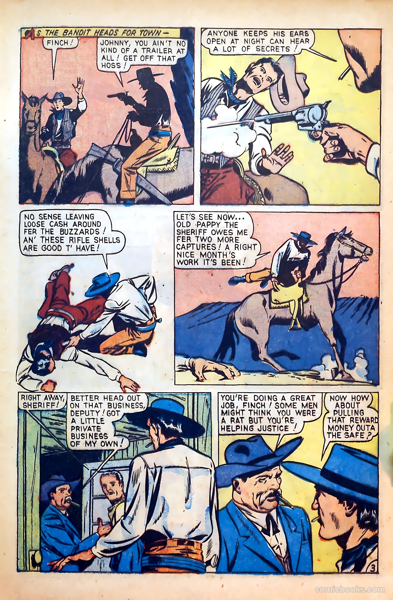 Outlaws #6 (1948) — page 23 of 53