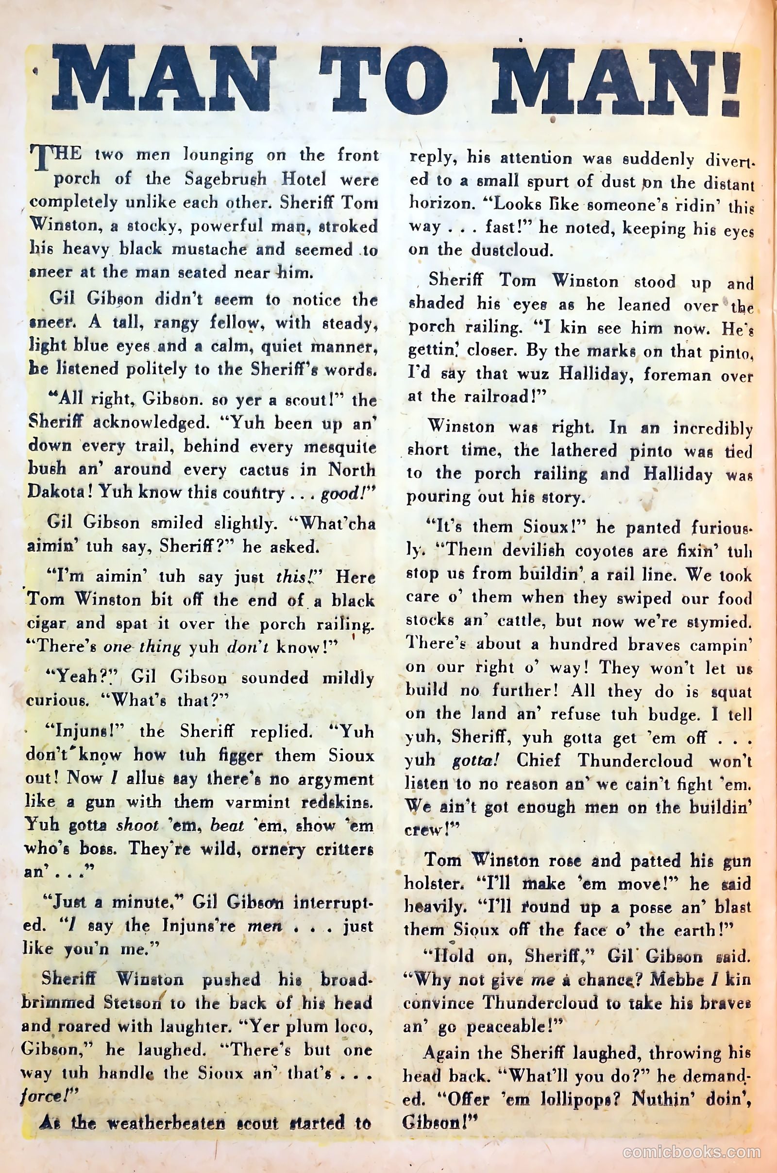 Outlaws #6 (1948) — page 30 of 53