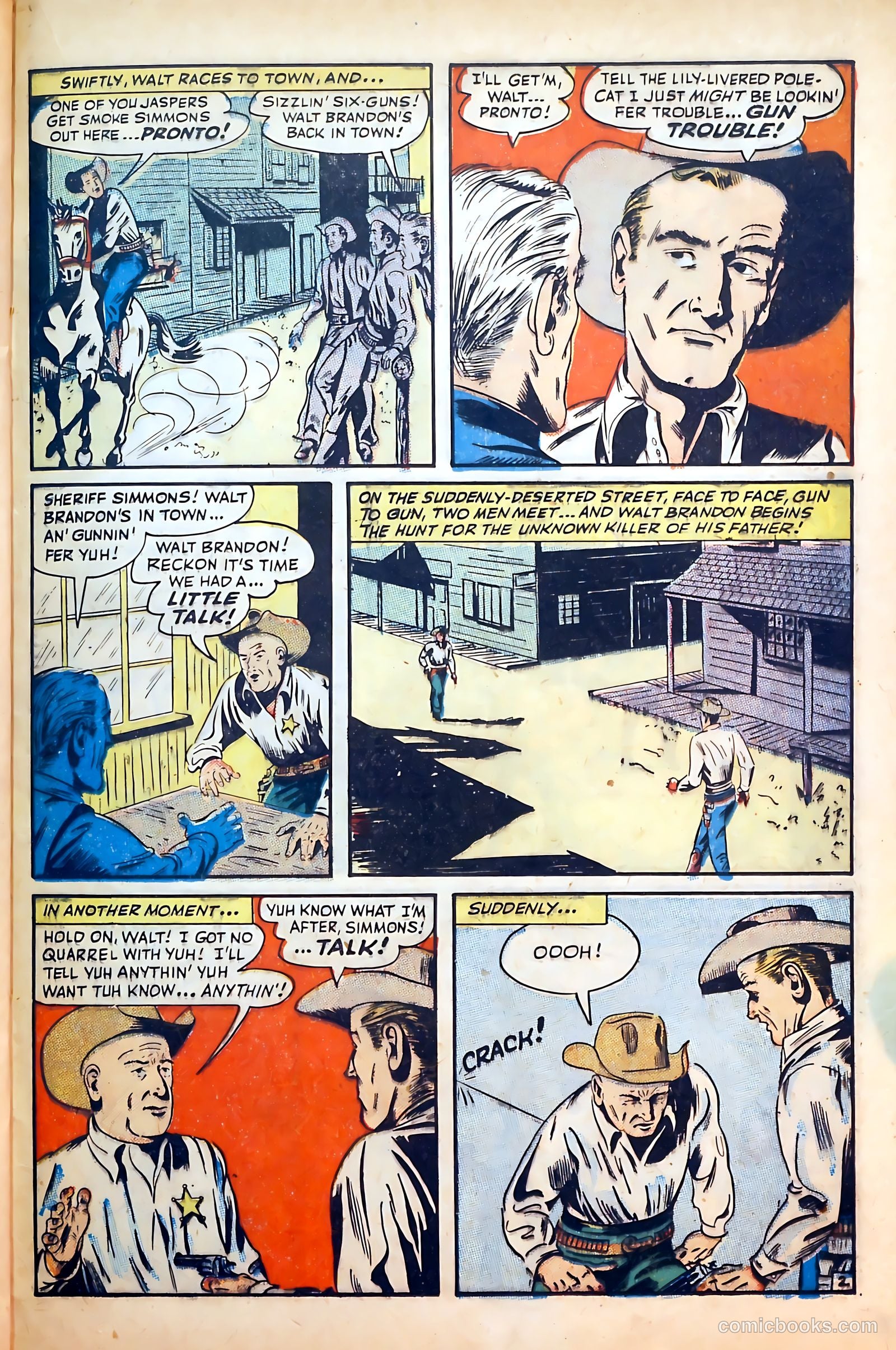 Outlaws #6 (1948) — page 33 of 53