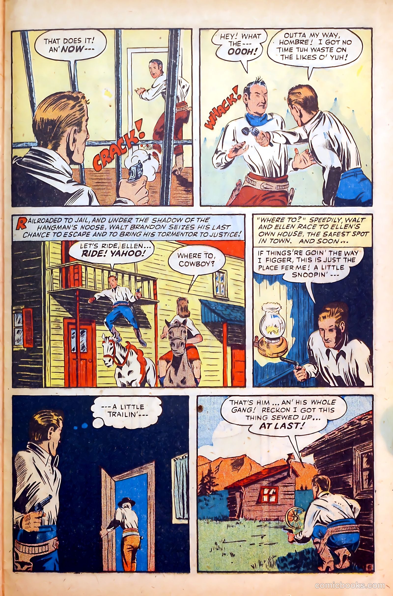 Outlaws #6 (1948) — page 37 of 53