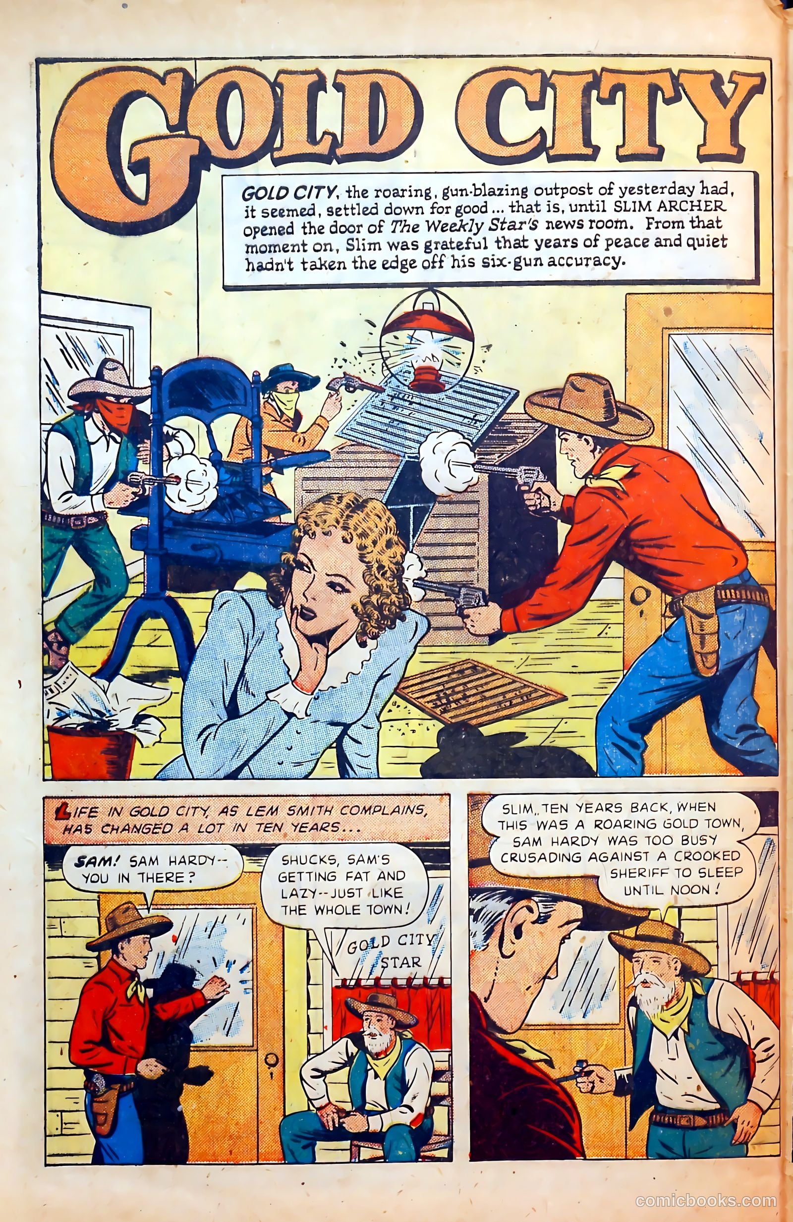 Outlaws #6 (1948) — page 40 of 53