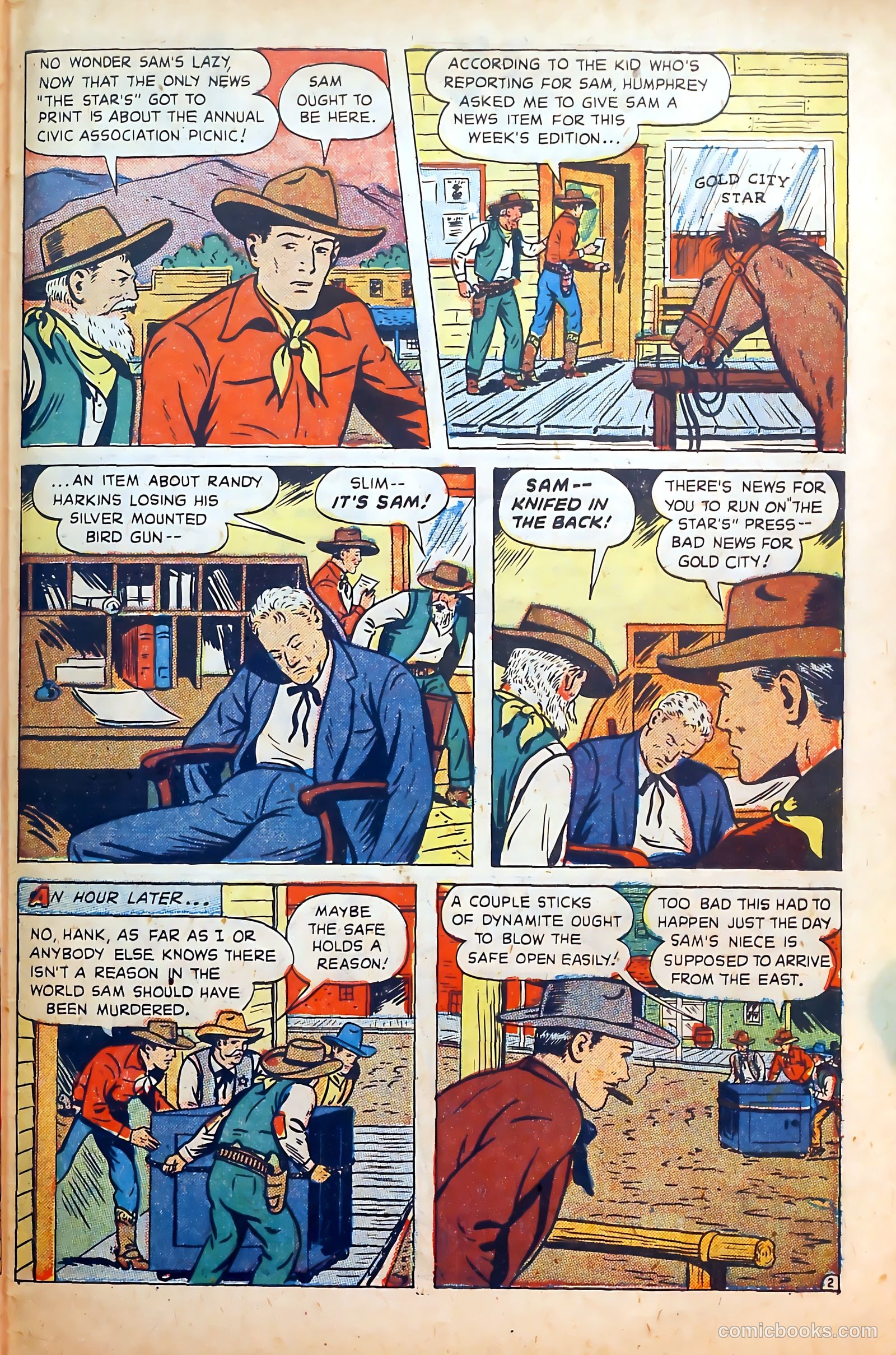 Outlaws #6 (1948) — page 41 of 53