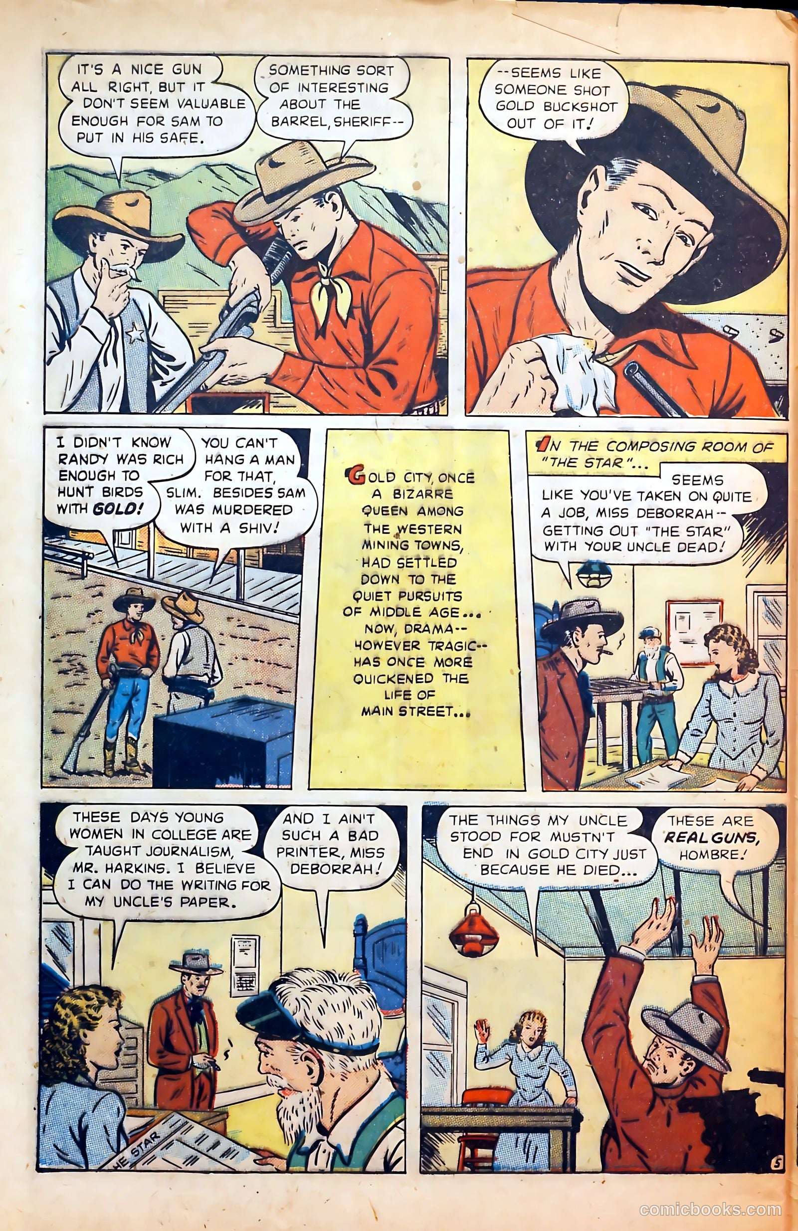 Outlaws #6 (1948) — page 44 of 53