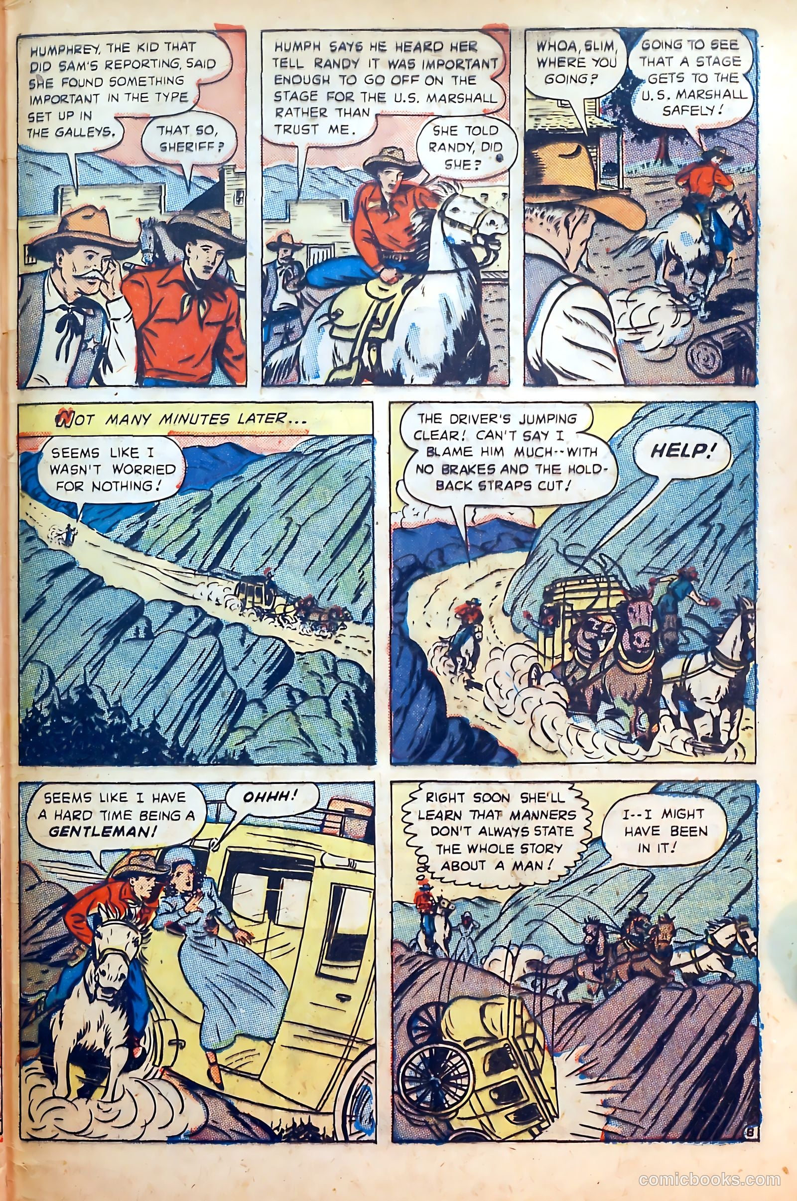 Outlaws #6 (1948) — page 47 of 53