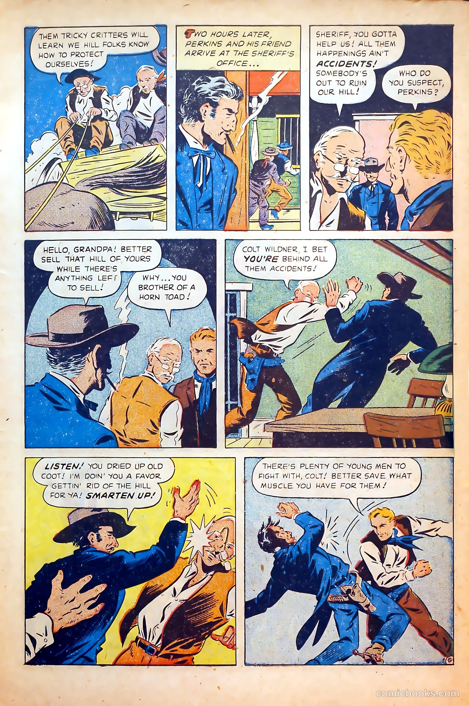 Outlaws #6 (1948) — page 7 of 52