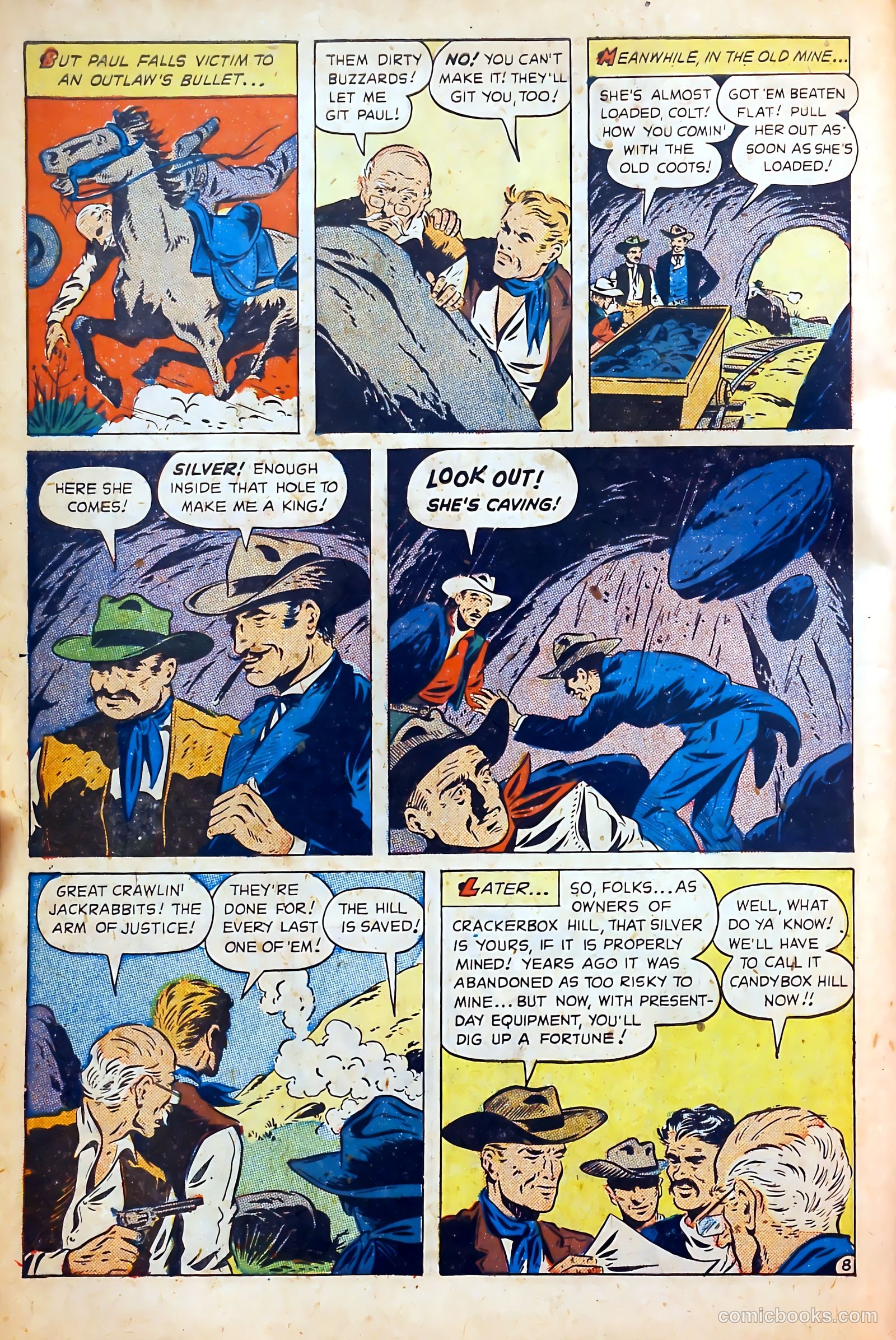 Outlaws #6 (1948) — page 10 of 52