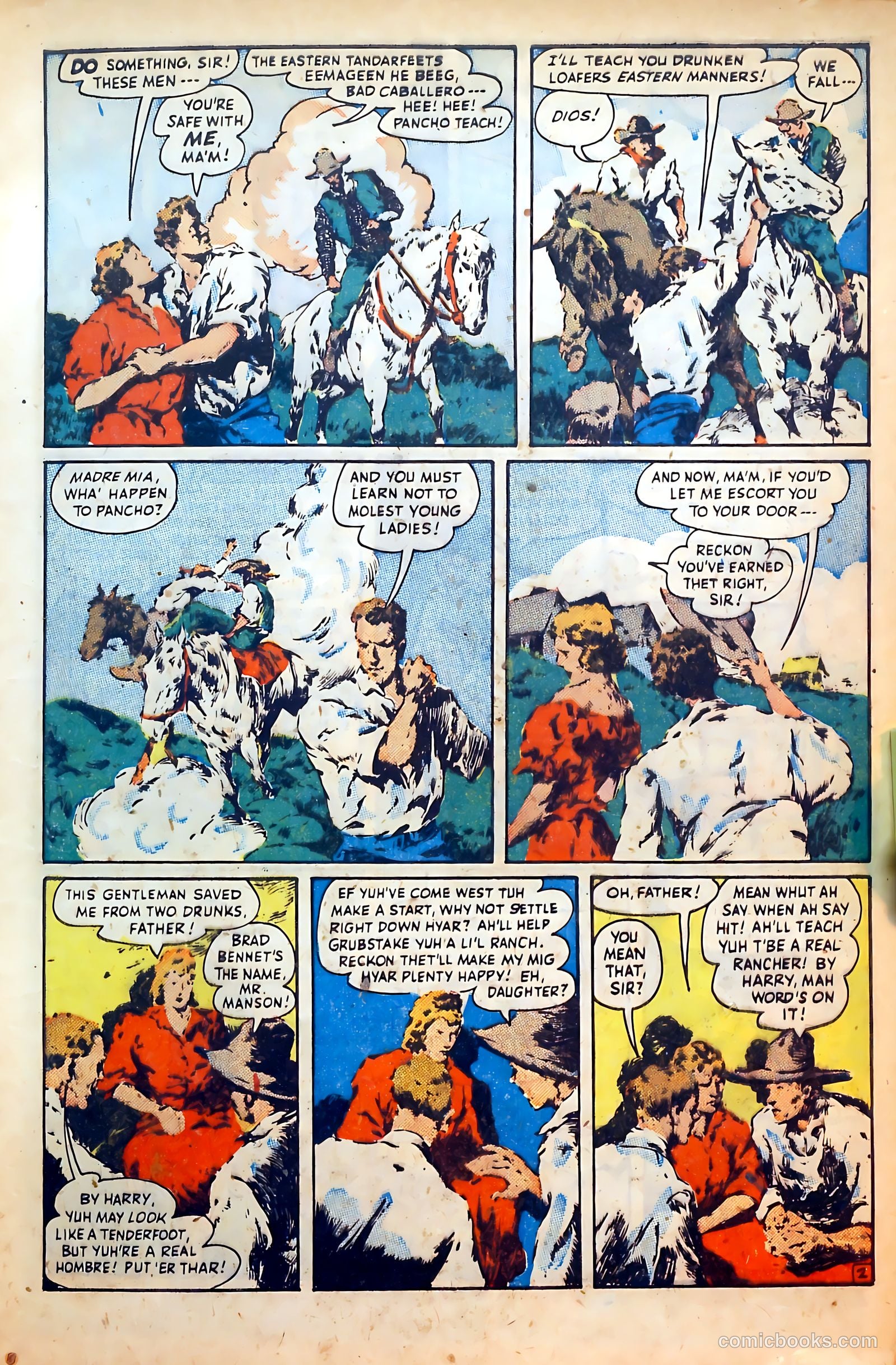 Outlaws #6 (1948) — page 13 of 52