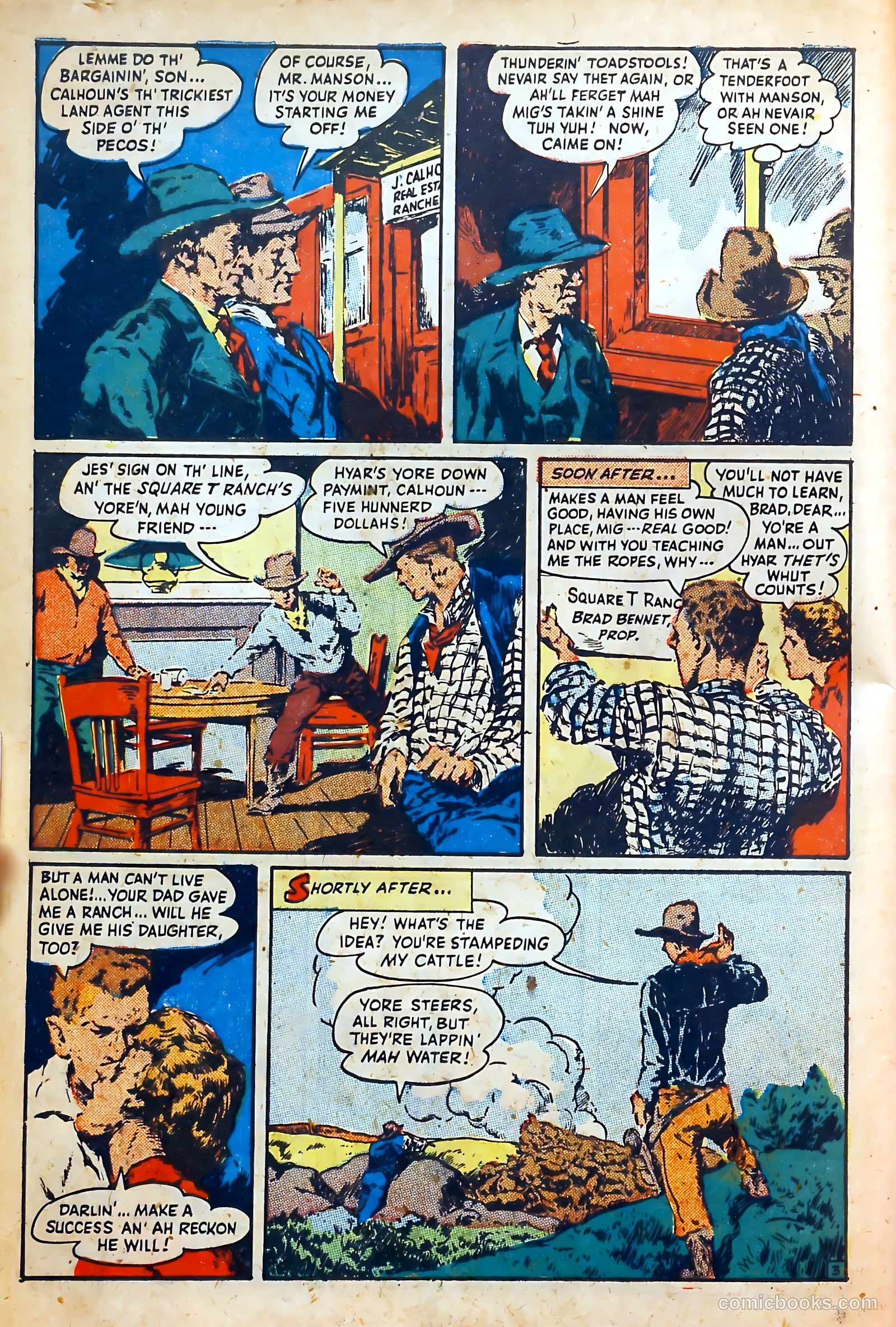 Outlaws #6 (1948) — page 14 of 52