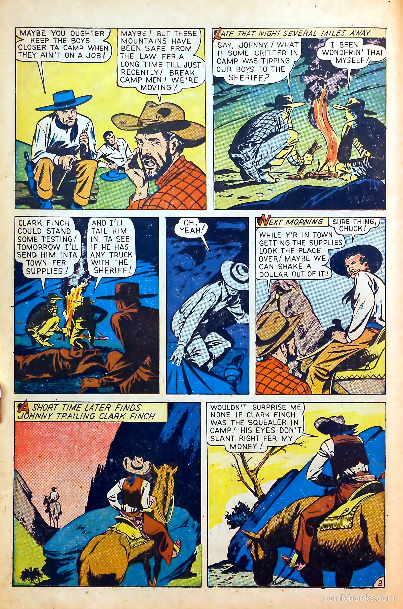 Outlaws #6 (1948) — page 22 of 52