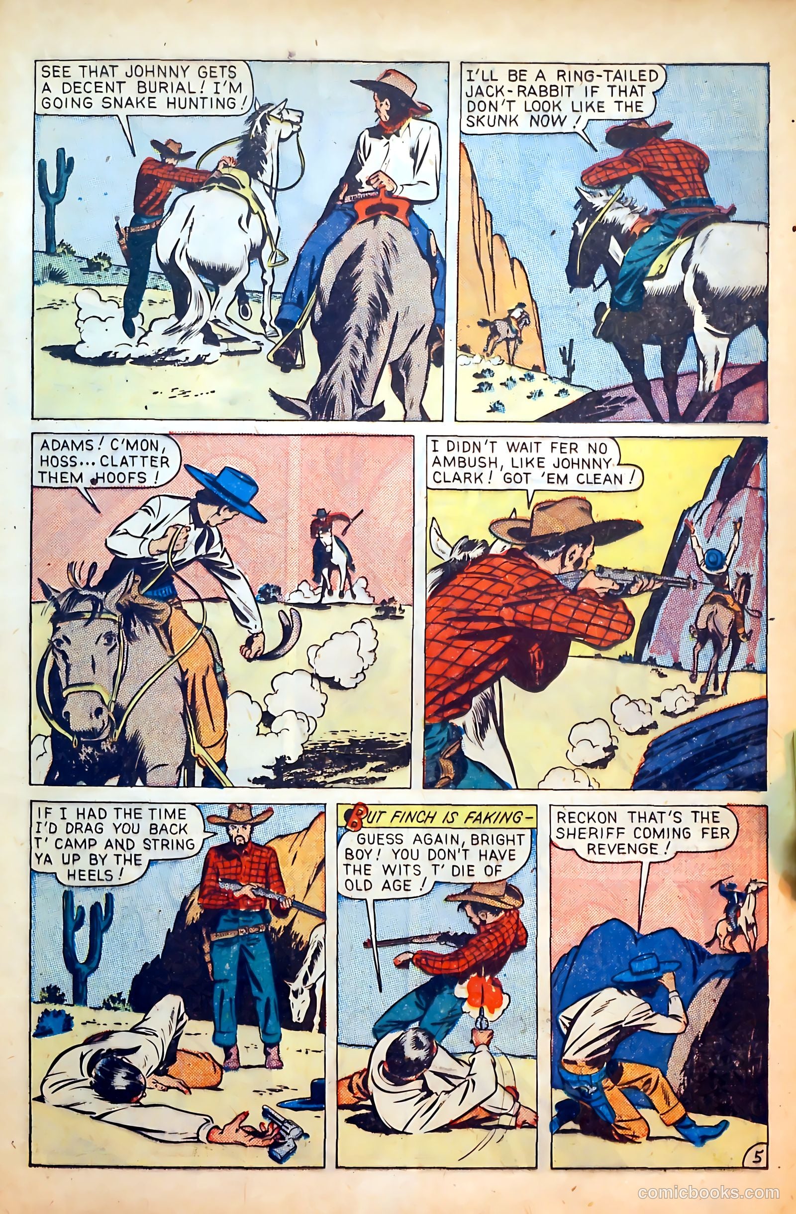 Outlaws #6 (1948) — page 25 of 52